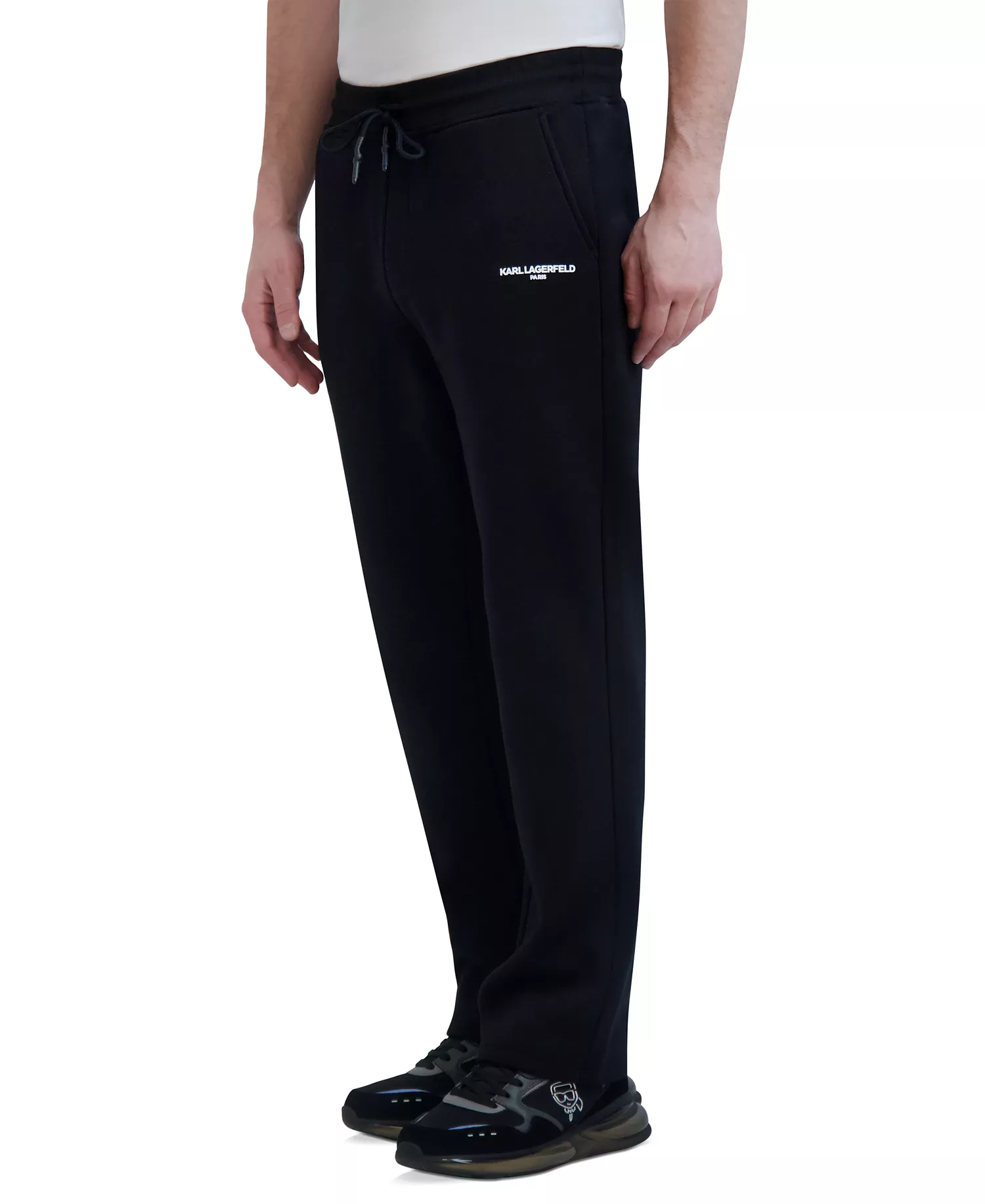 Men's Signature Fleece Pants - Black - 2XL