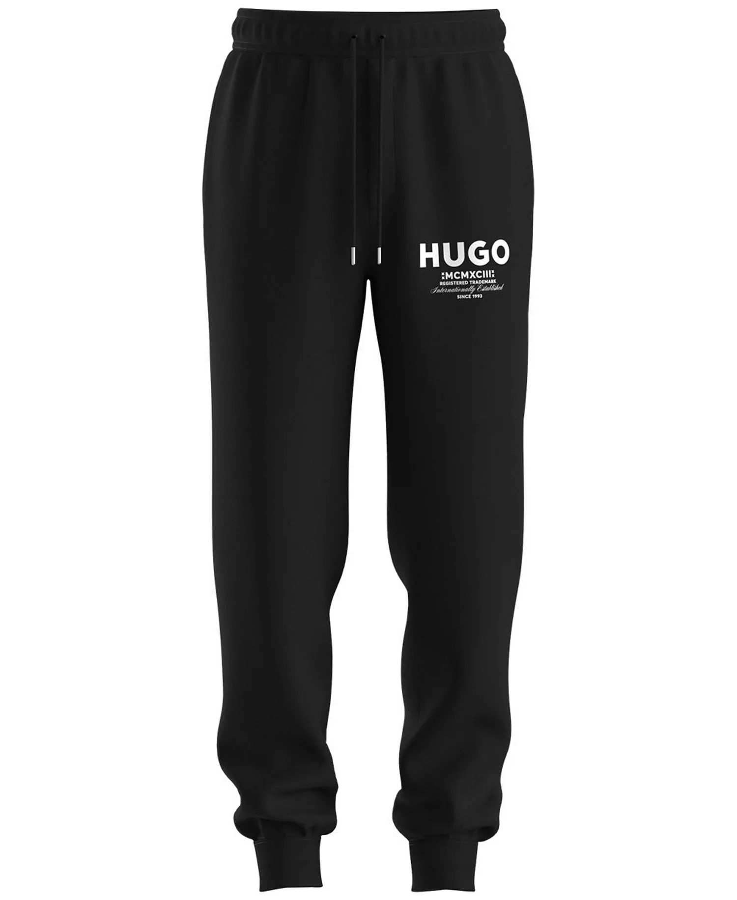 Men's Loose-Fit Logo Pants - Black - XL