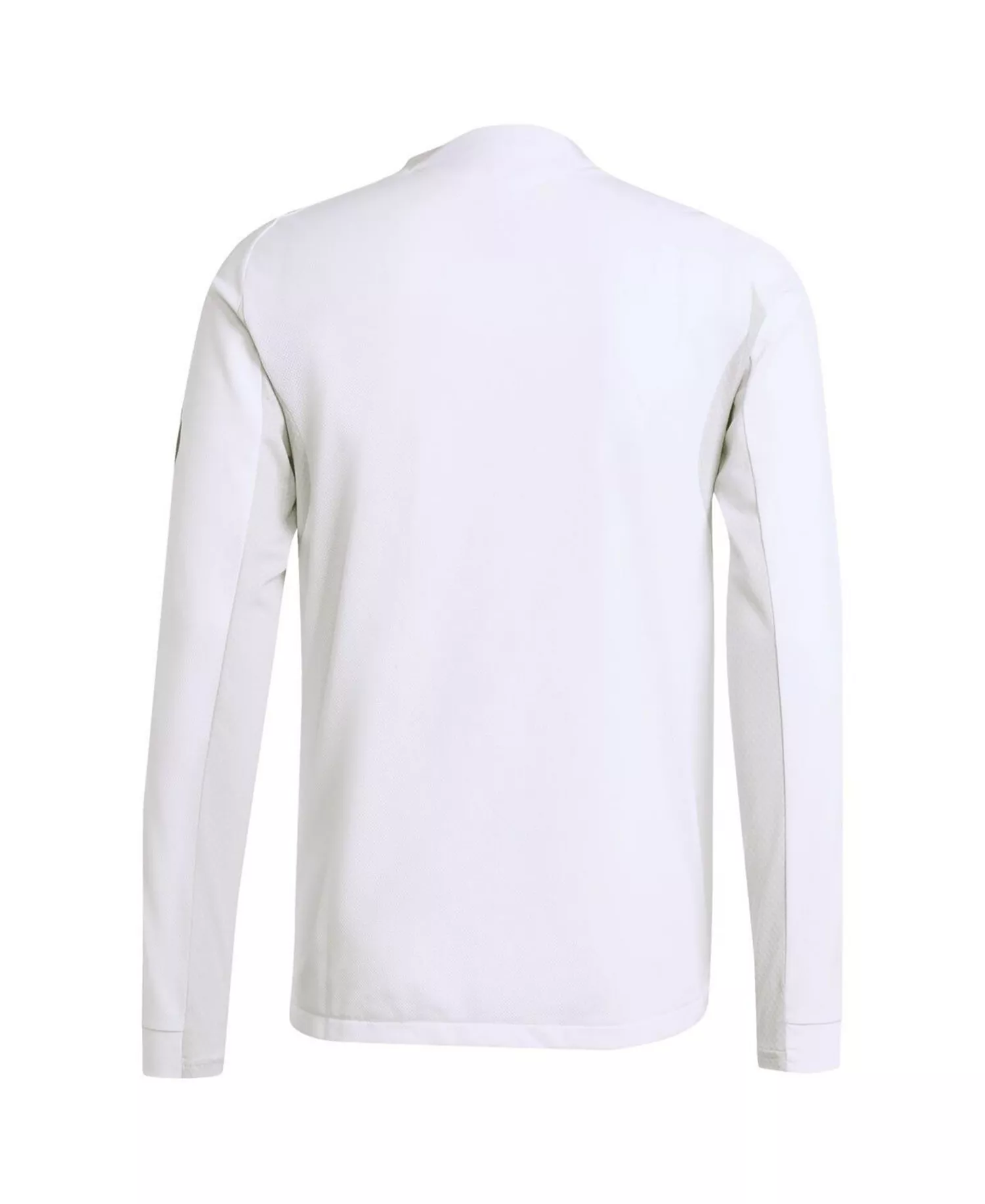 Men's White Real Madrid 2025/26 Home Authentic Long Sleeve Jersey - White - L