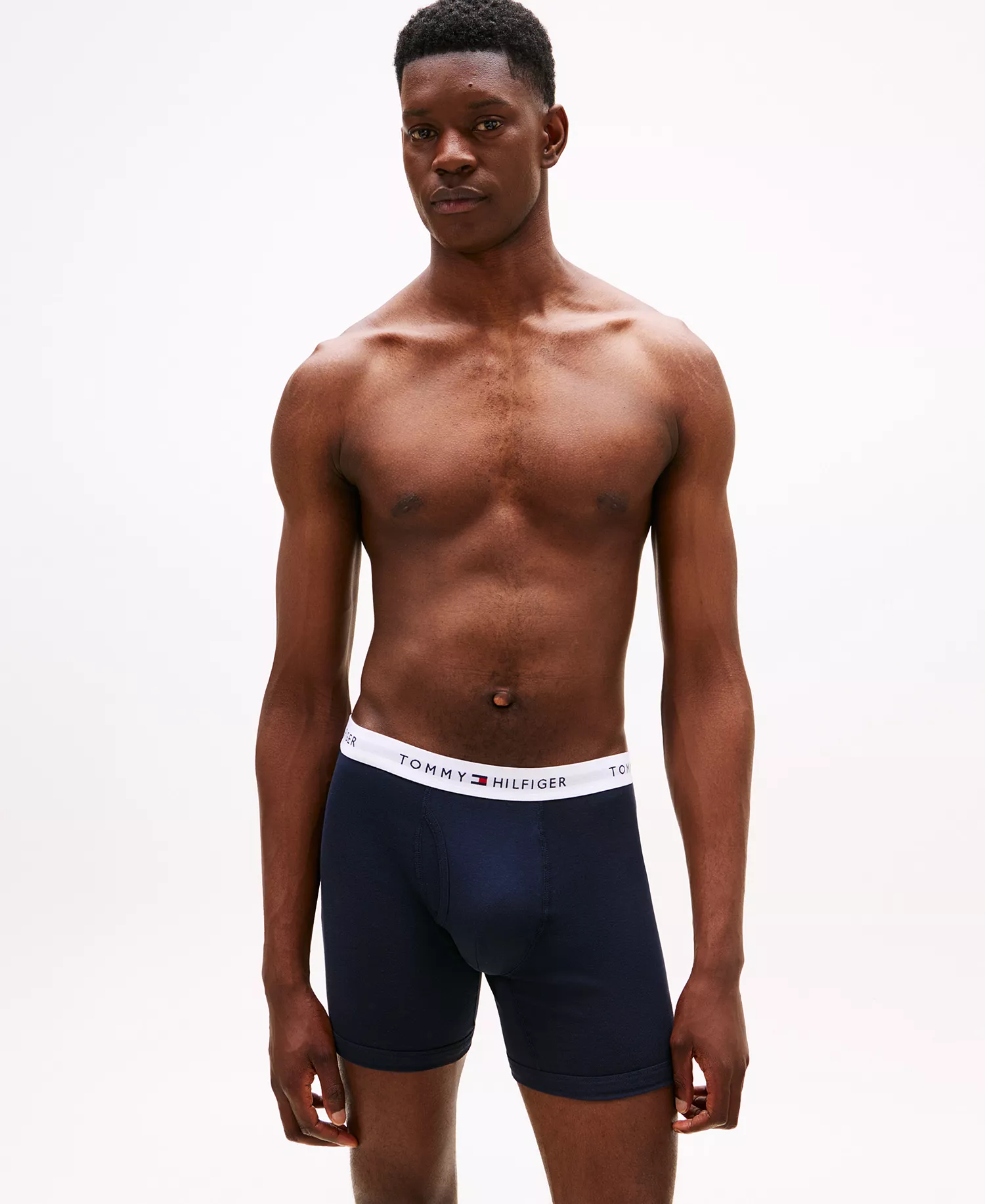 Men's 5-Pack Classic Boxer Briefs - Breezy Blue/ Bank Blue/ White/ Desert Sky/ Desert Sky - 1X