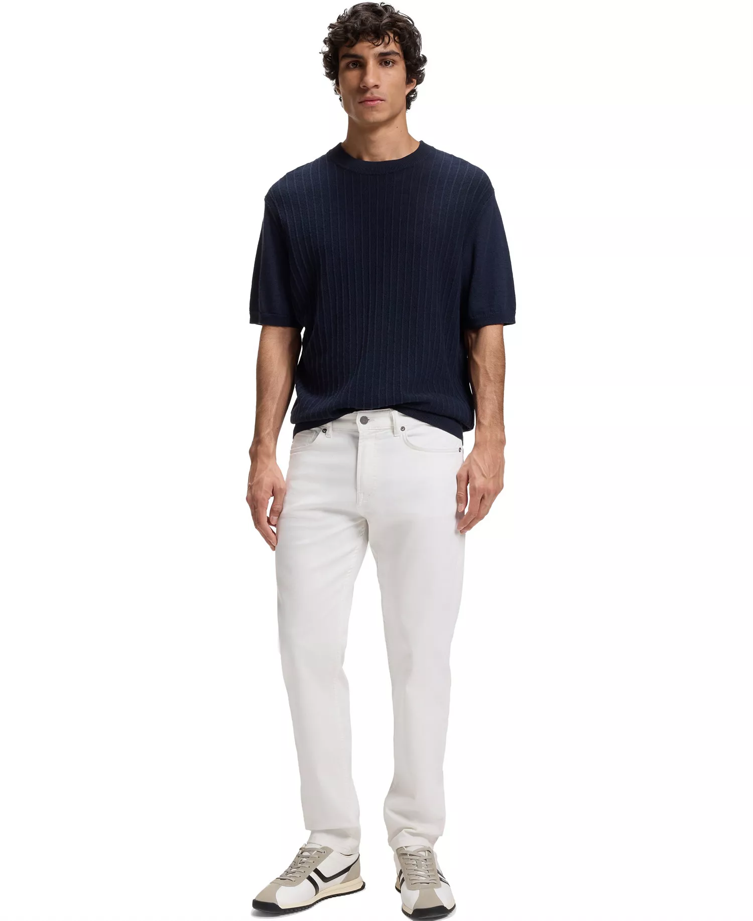 Men's Maine Soft-Motion Regular-Fit Jeans - Natural - 30x32