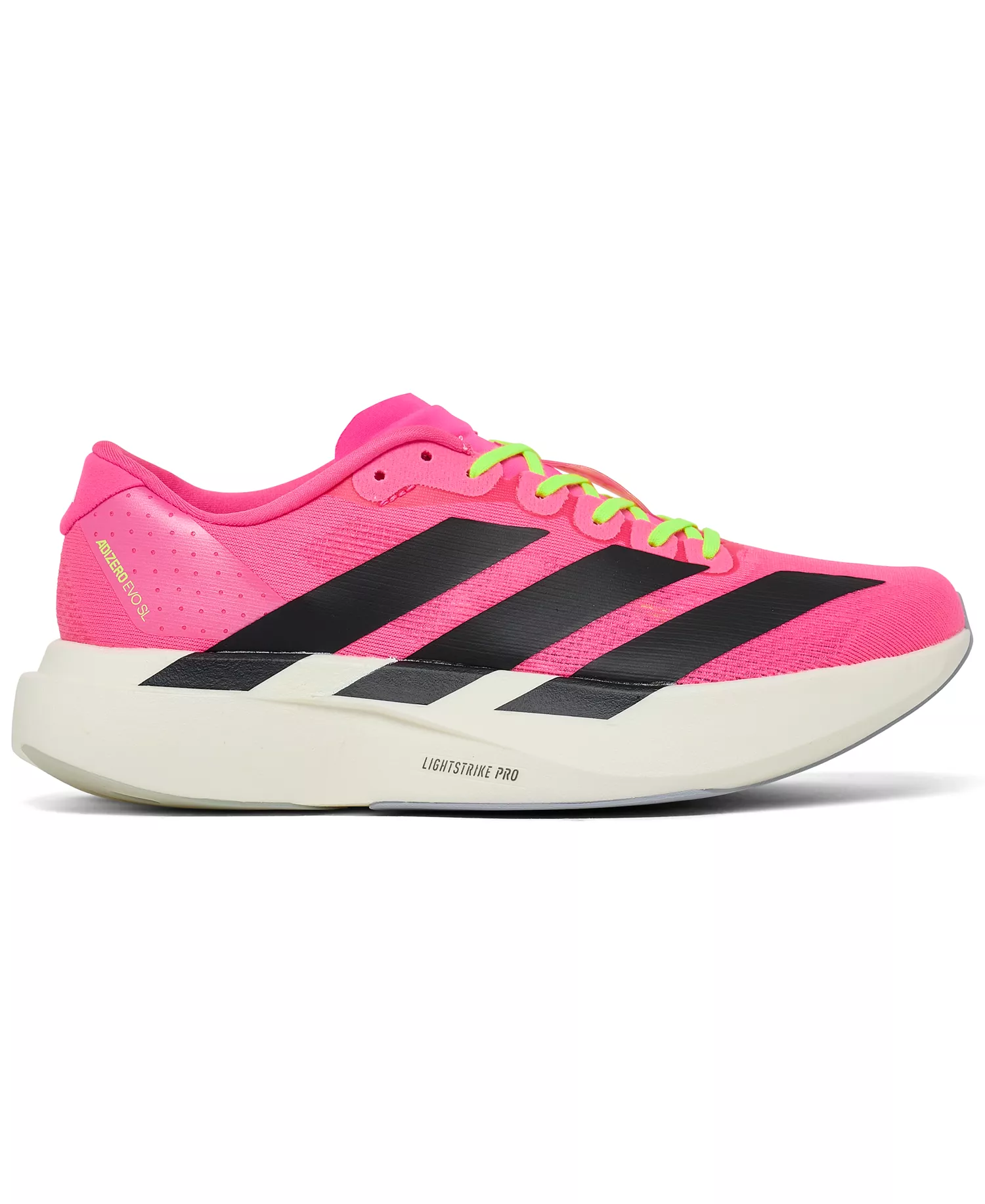 Women's AdiZero EVO SL Running Sneakers from Finish Line - Lucid Pink, Core Black - 6.5