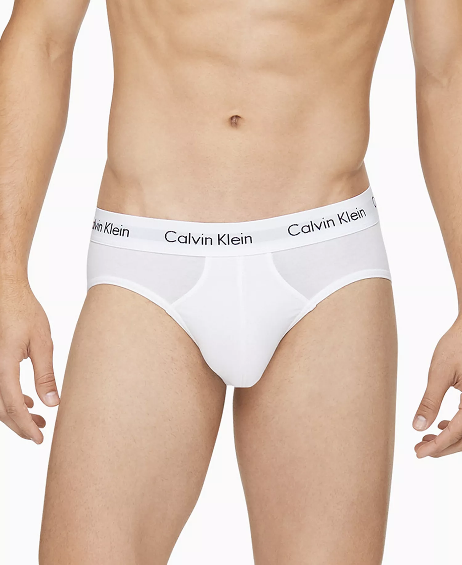 Men's 3-Pack Cotton Stretch Briefs Underwear - White - XL
