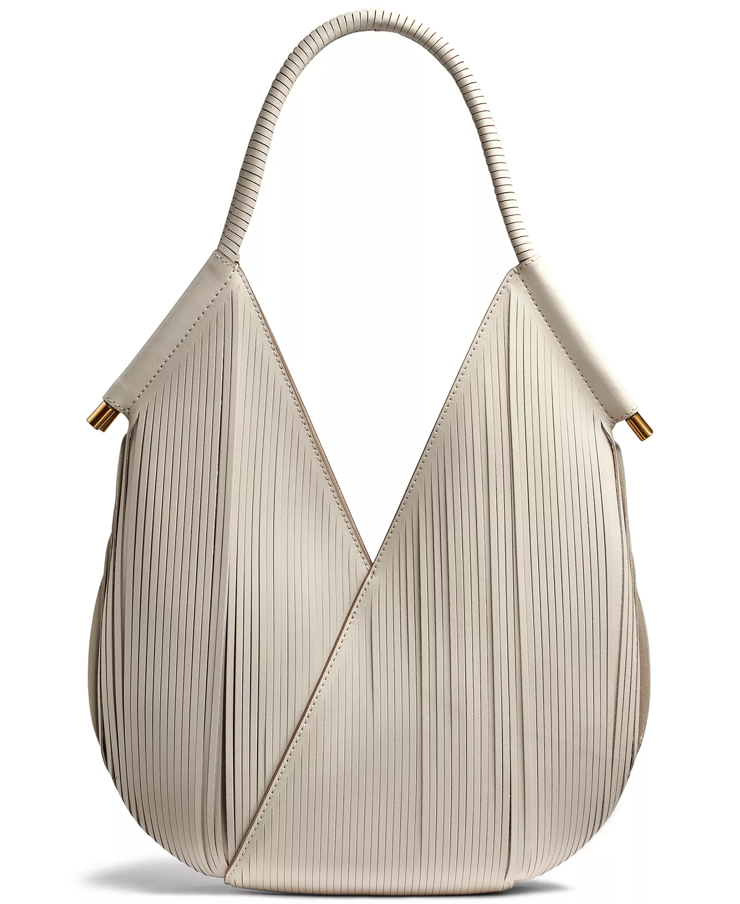 Baldwin Laser-cut Mini Shoulder Bag - Sand - NO SIZE