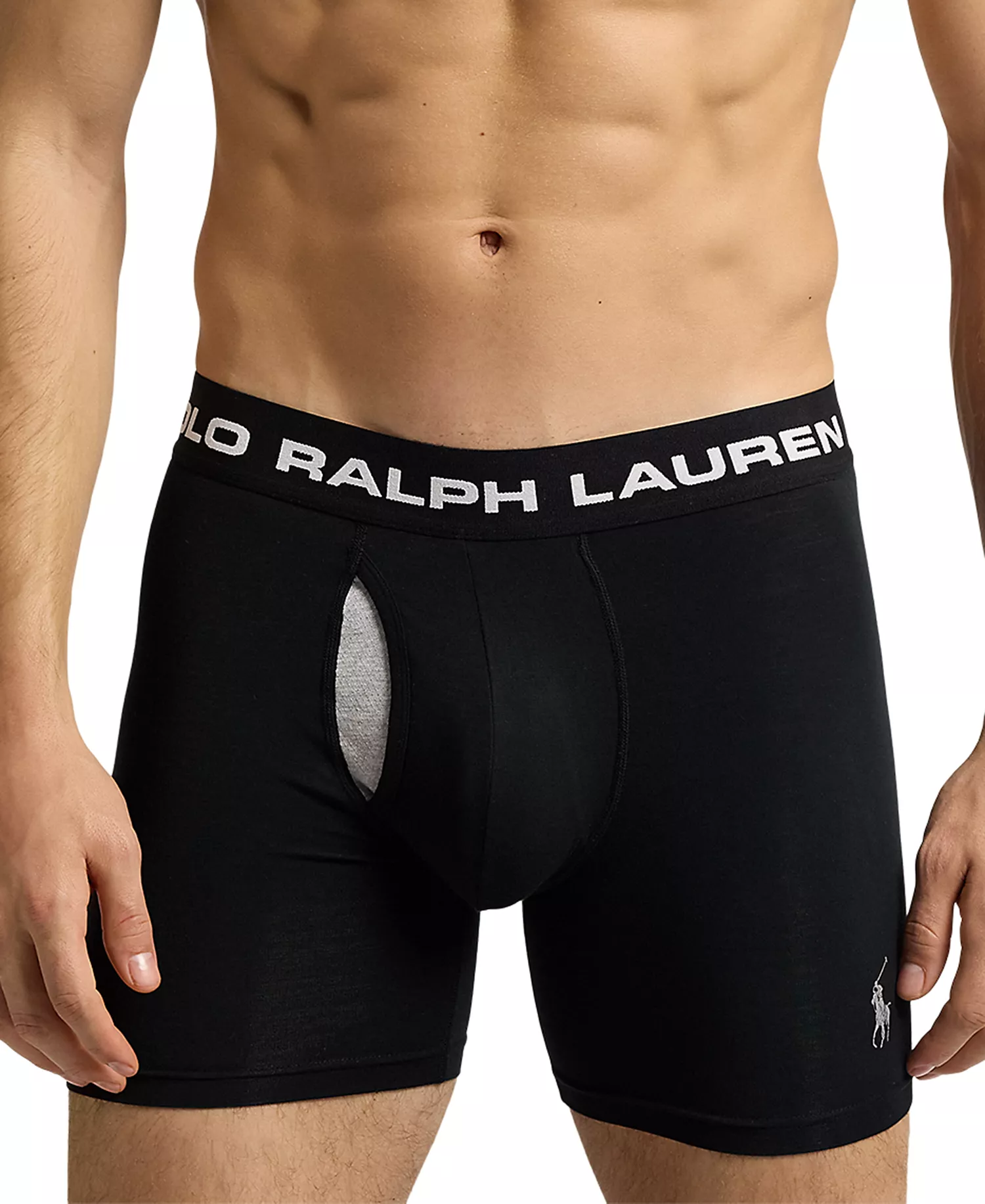 Men's 3-Pk. Perfect Pouch Boxer Briefs - Andover Heather/charcoal Heather/black - L