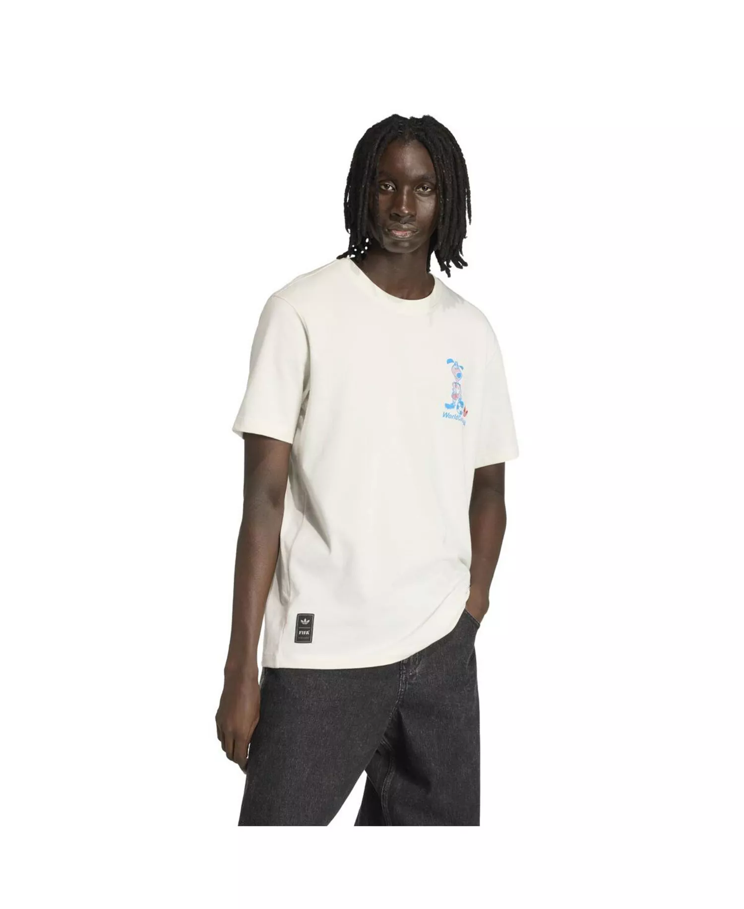 Men's White 1994 FIFA World Cup Striker Mascot T-Shirt - White - 2XL