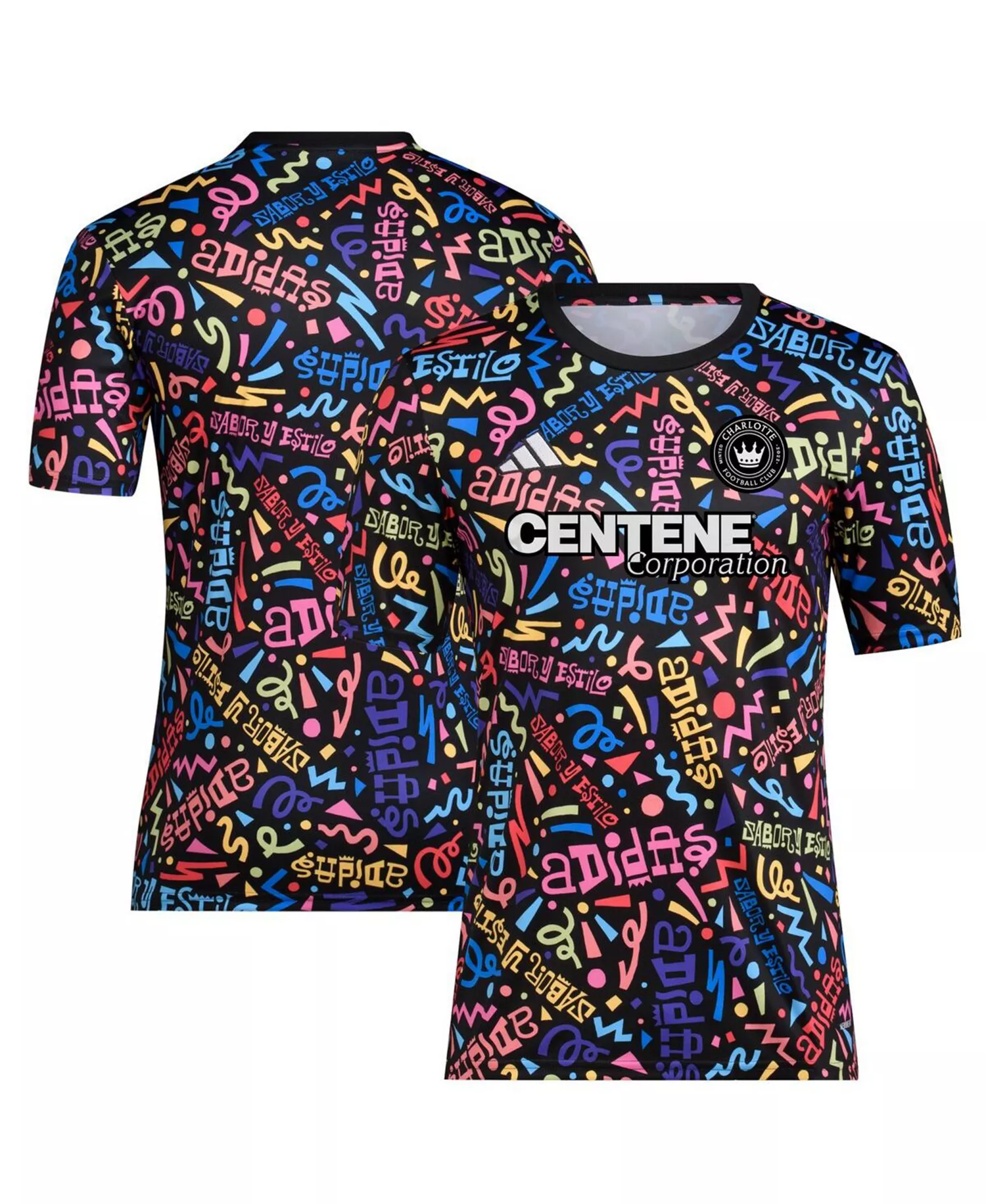 Men's Black Charlotte FC 2023 Hispanic Heritage Pre-Match Top - Black - L