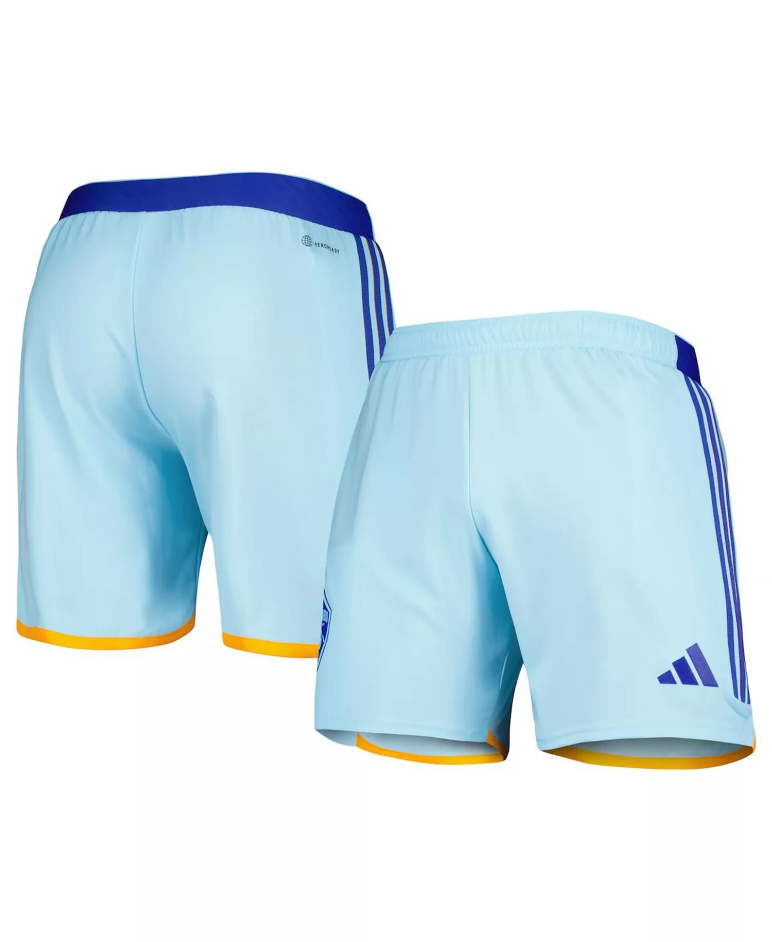 Men's Light Blue Colorado Rapids 2023 Away AEROREADY Authentic Shorts - Light Blue - 2XL