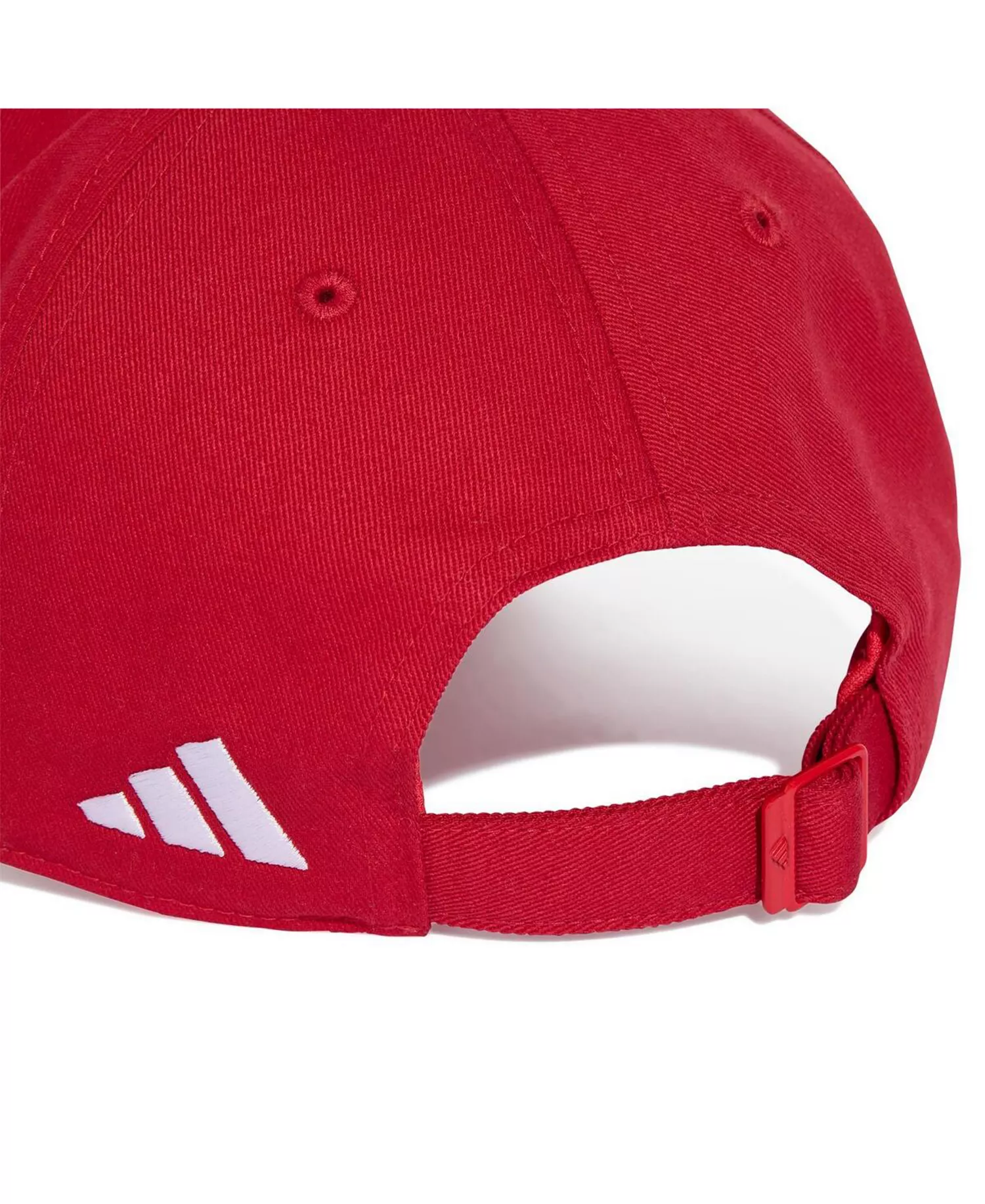 Men's and Women's Red Liverpool Three-Stripe Dad Adjustable Hat - Red - ONE SIZE