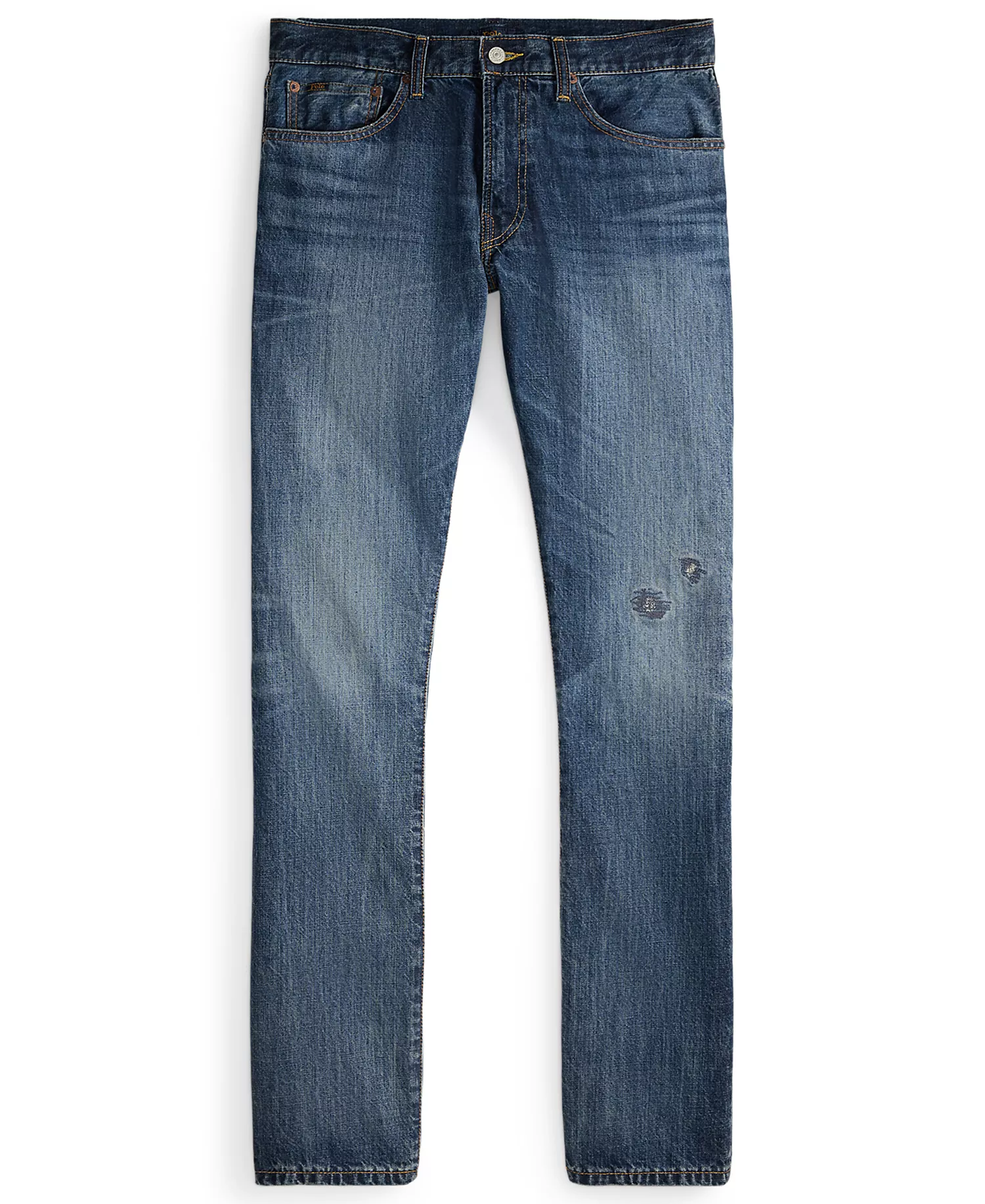 Men's Varick Slim Straight Distressed Jeans - Ninigret - 33x30