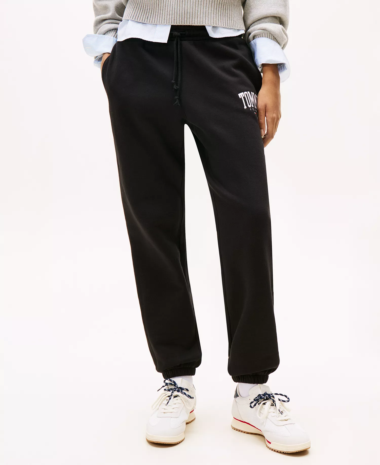 Women's Collegiate Sweatpant - Black - L