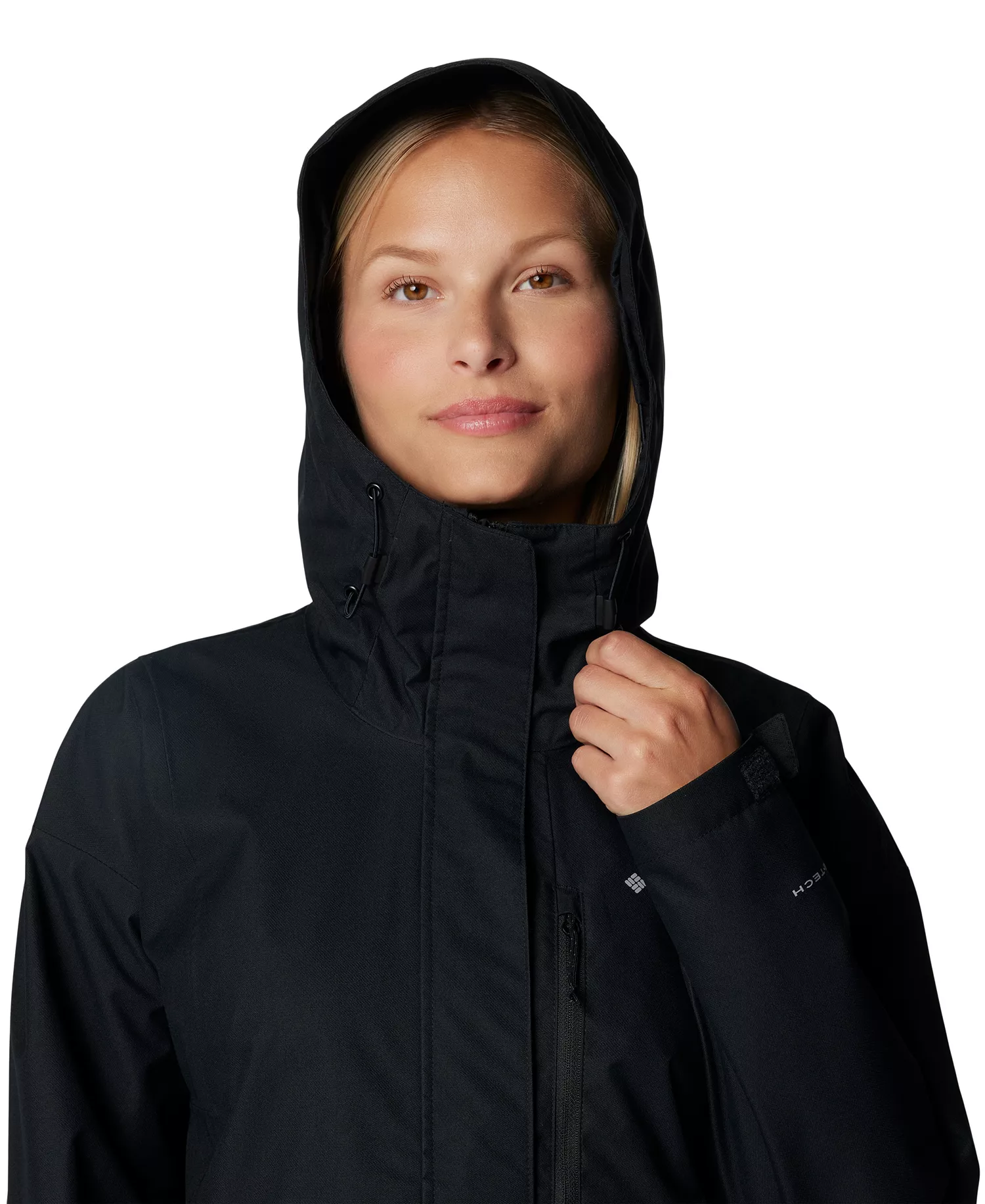 Women's Hikebound II Hooded Waterproof Jacket - Black - L