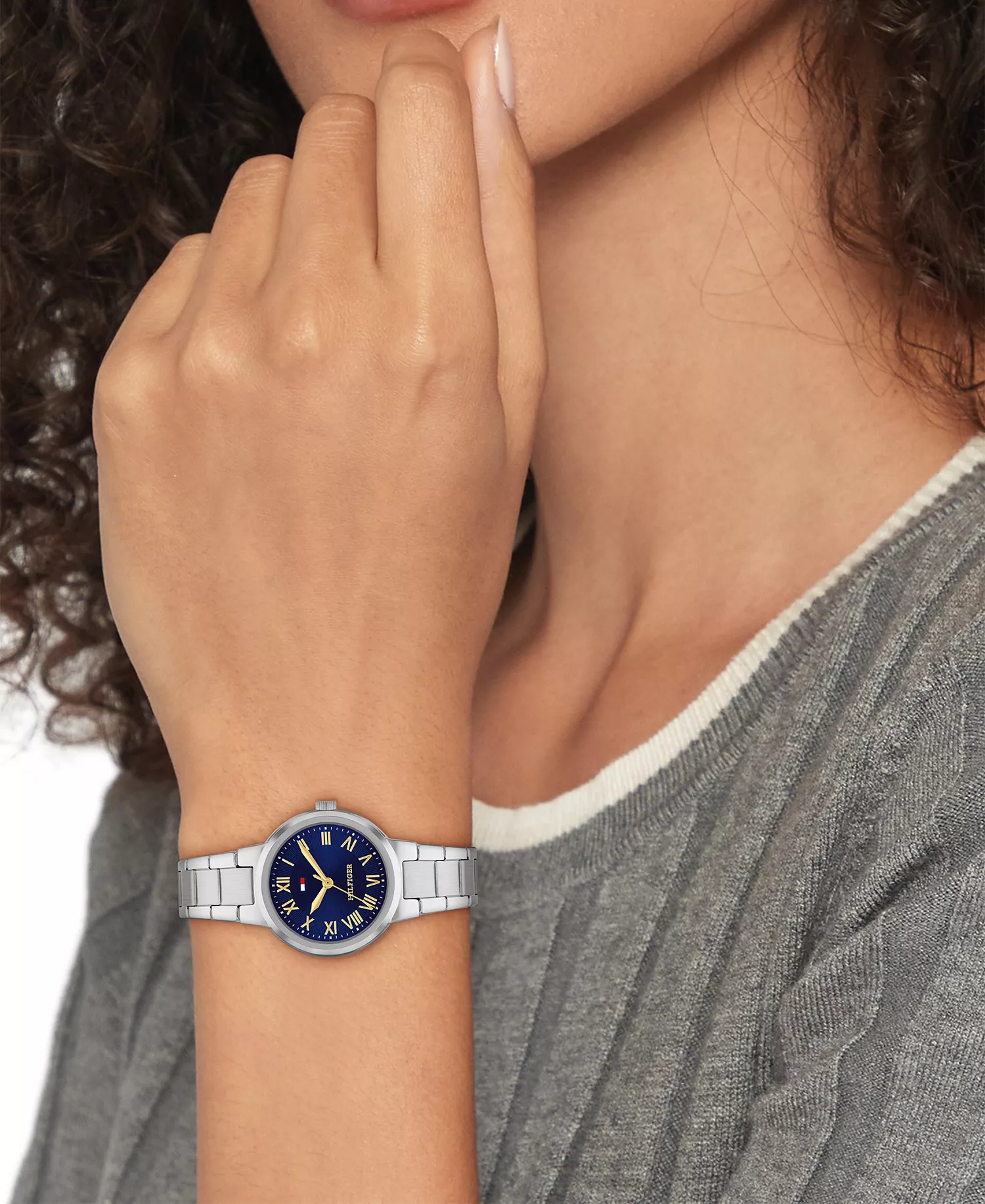 Women's Quartz Silver Tone Stainless Steel Bracelet Watch, 28mm - Silver - No Size