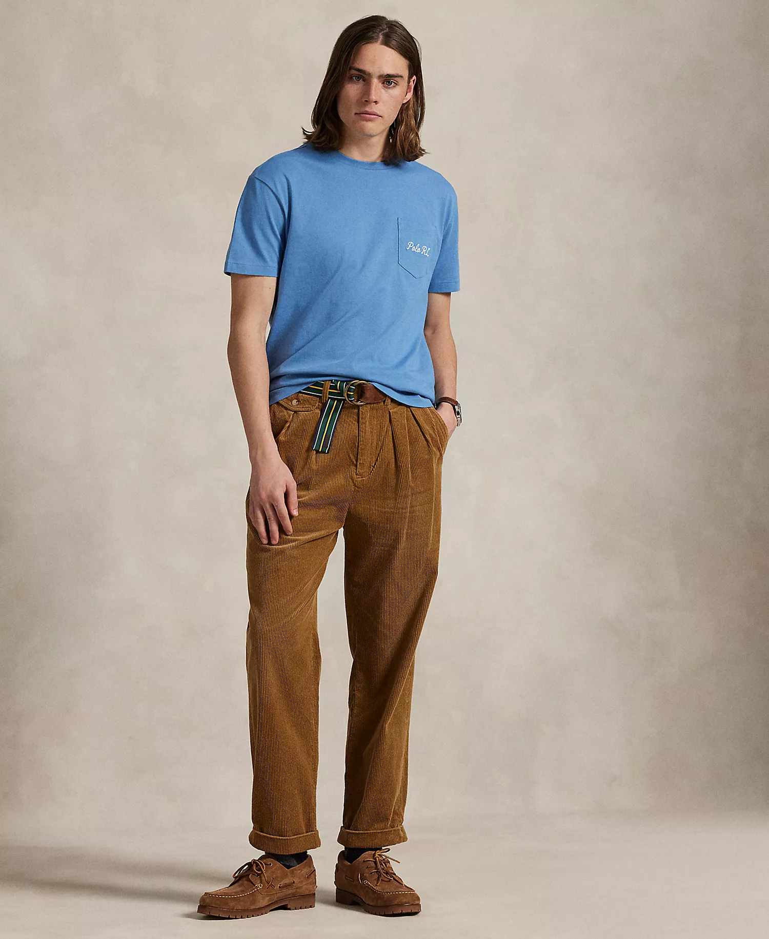 Men's Classic-Fit Polo Bear Jersey T-Shirt - Hatteras Blue - 2XL