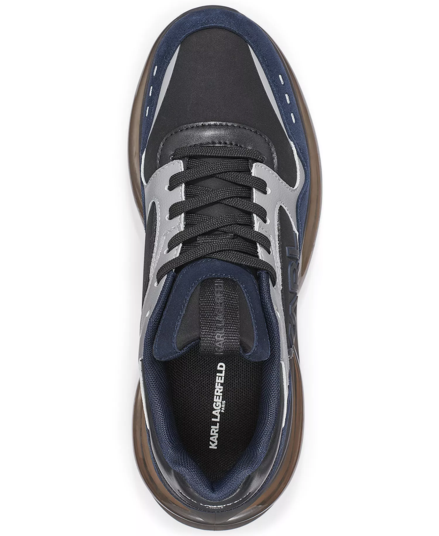 Men's Karl Side Sneaker - Black - 10.5M