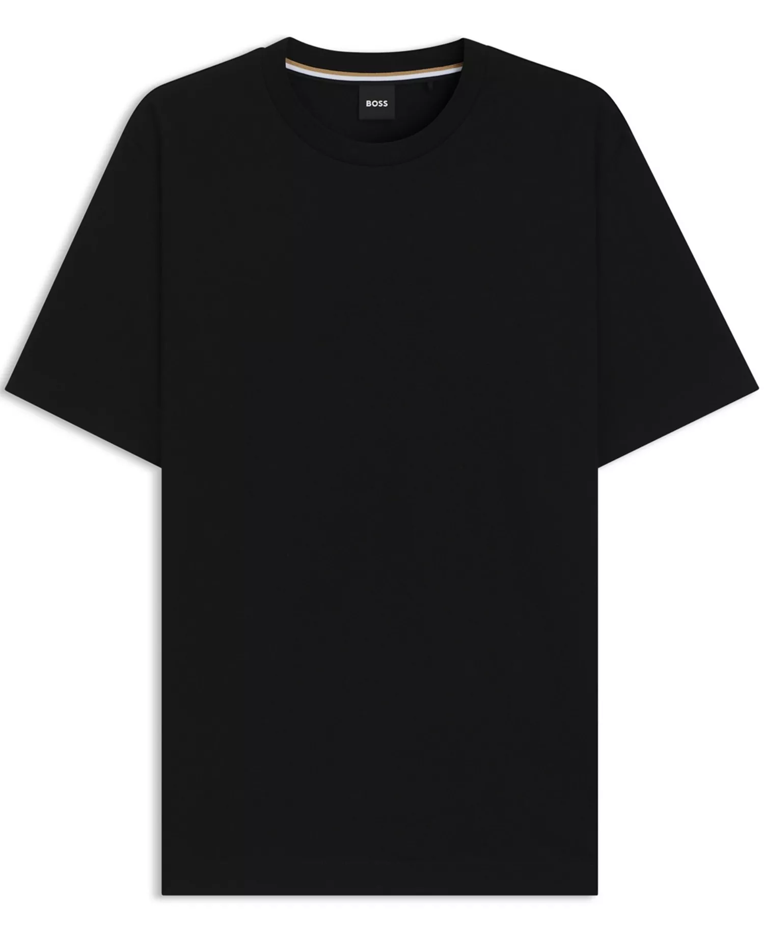 Men's Regular-Fit Cotton-Jersey T-Shirt - Black - 2XL