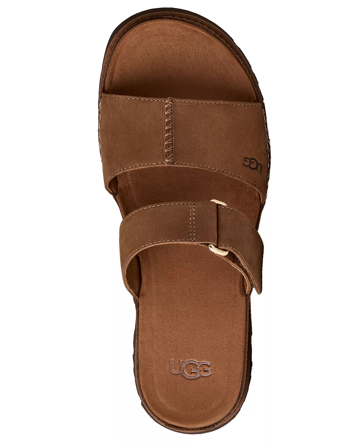 Women's GoldenGaze Slide Sandals - Dark Chestnut - 10M