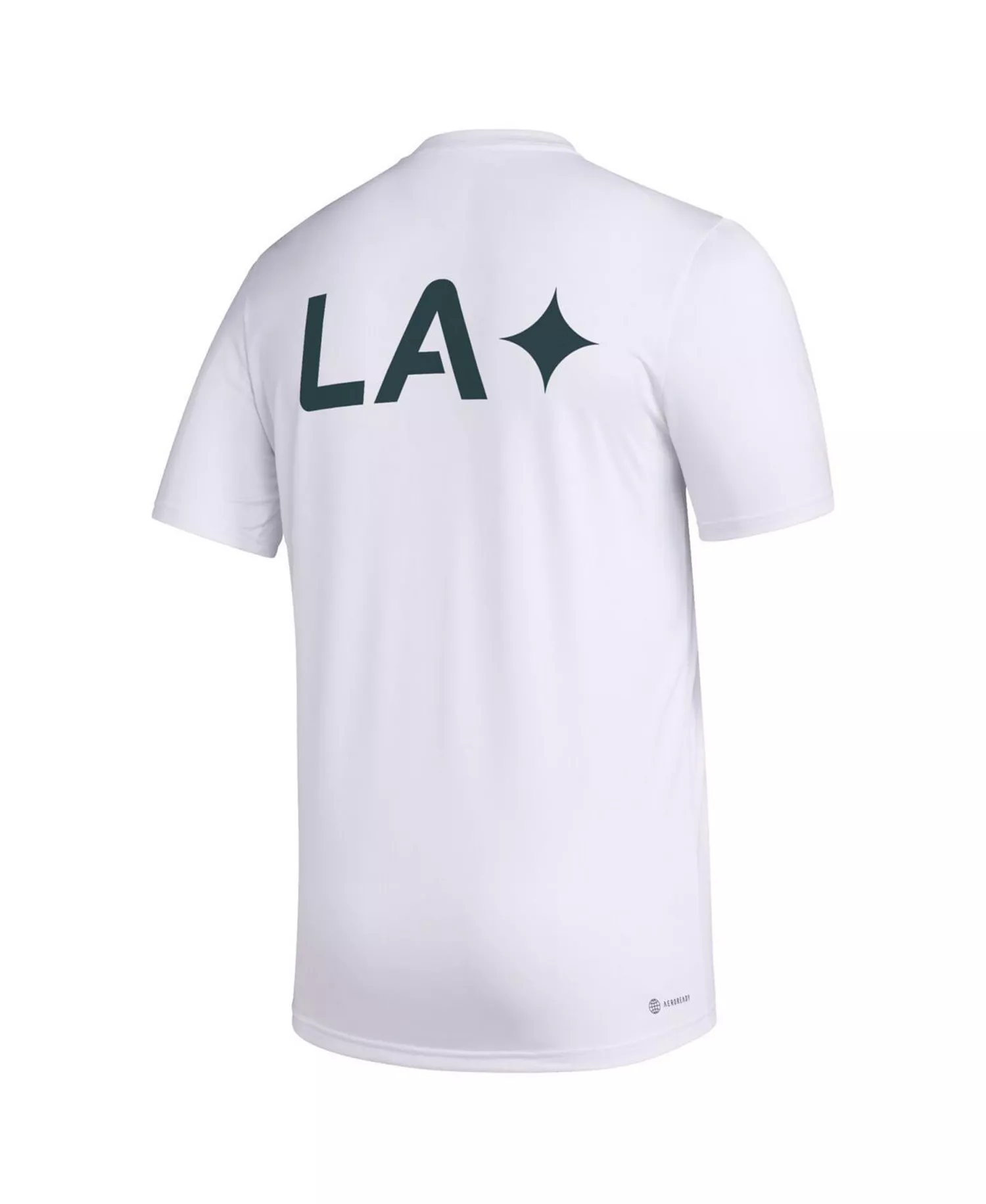 Men's White LA Galaxy Team Jersey Hook AEROREADY T-shirt - White - M