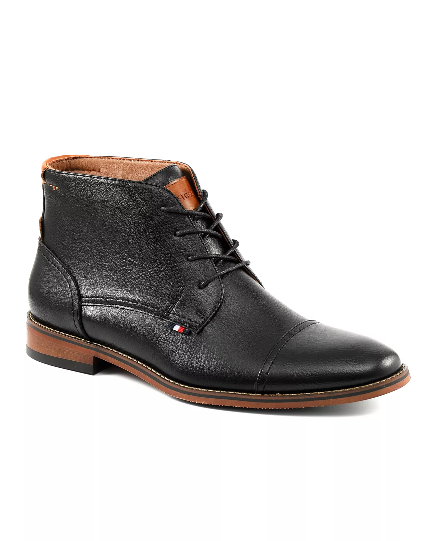 Men's Blaze Cap Toe Lace Up Boots - Black - 11.5M