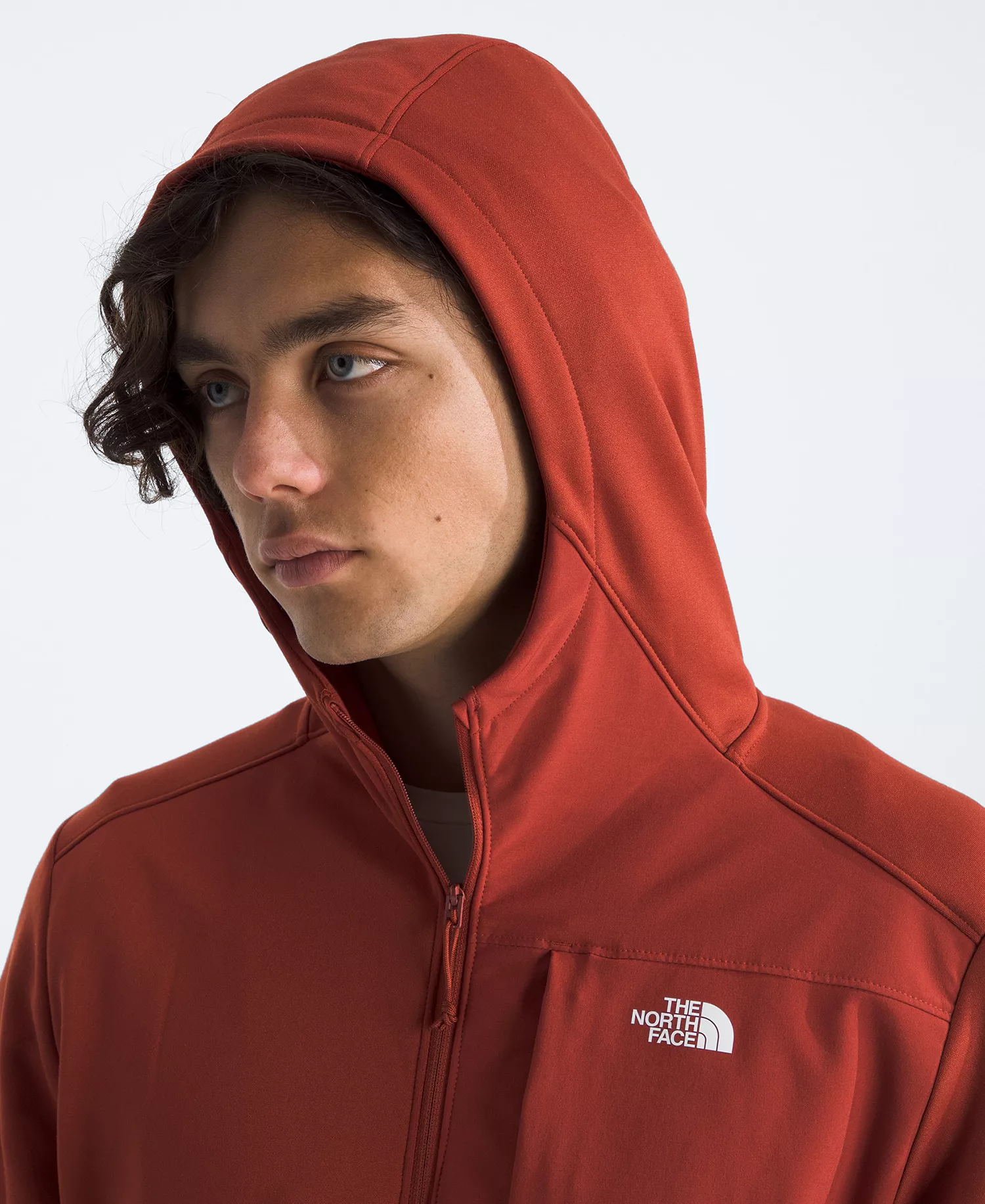 Men's Performance Fleece Full-Zip Hoodie - Iron Clay - 2XL