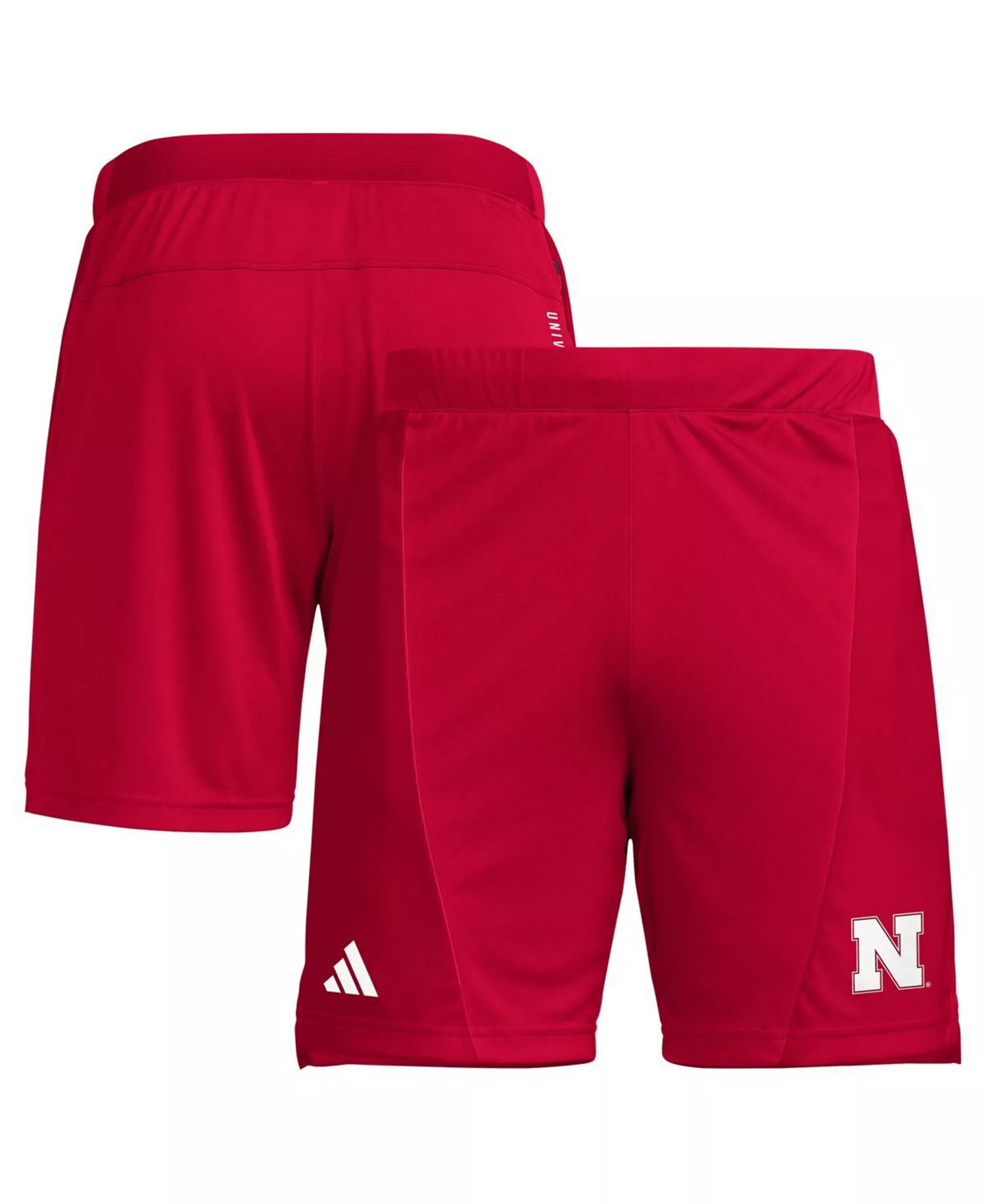 Men's Scarlet Nebraska Huskers Designed for Training 7" AEROREADY Shorts - Scarlet - 2XL