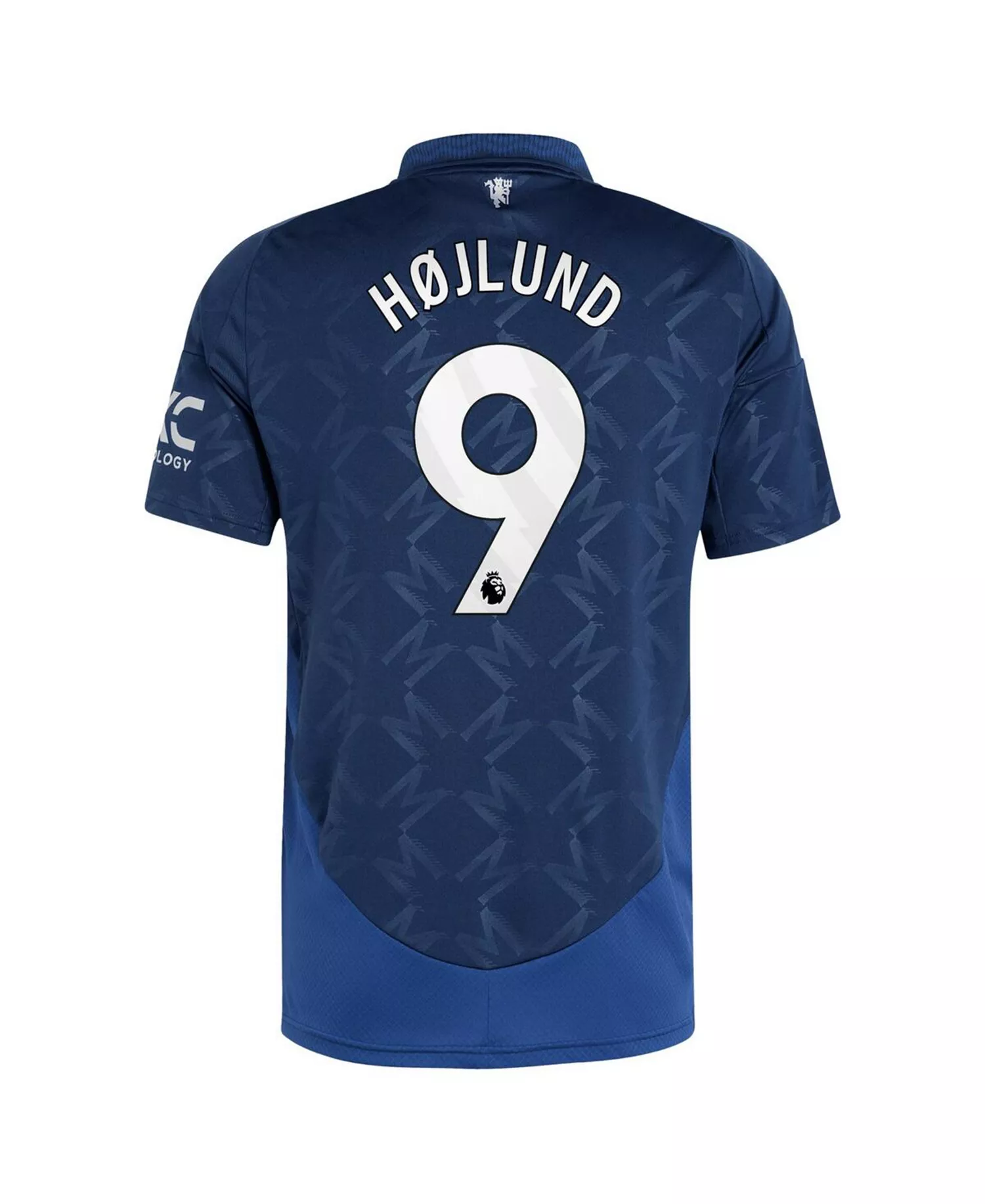 Men's Rasmus Højlund Navy Manchester United 2024/25 Away Replica Player Jersey - Navy - M