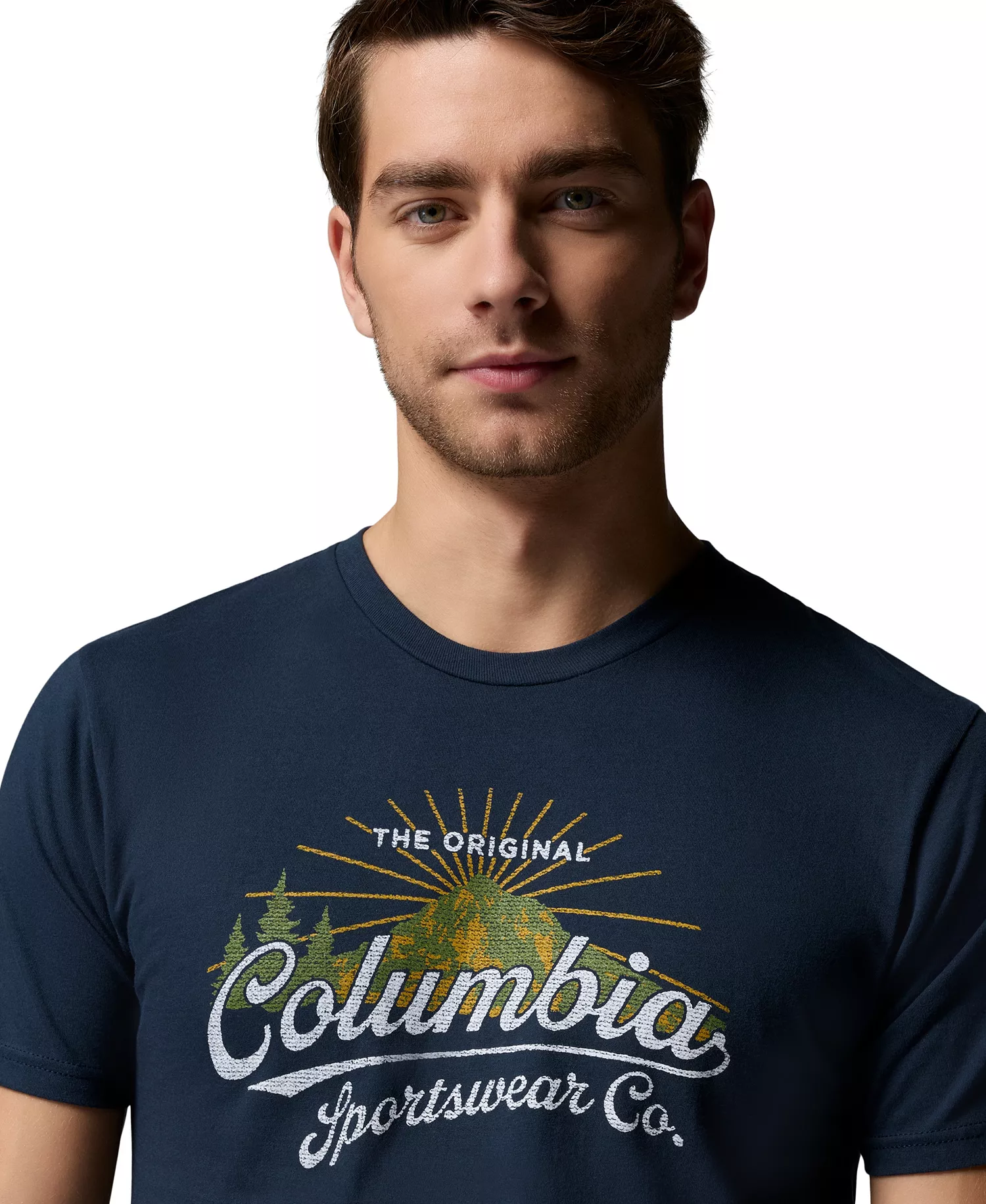 Men's Original Graphic T-Shirt - Columbia Navy - L