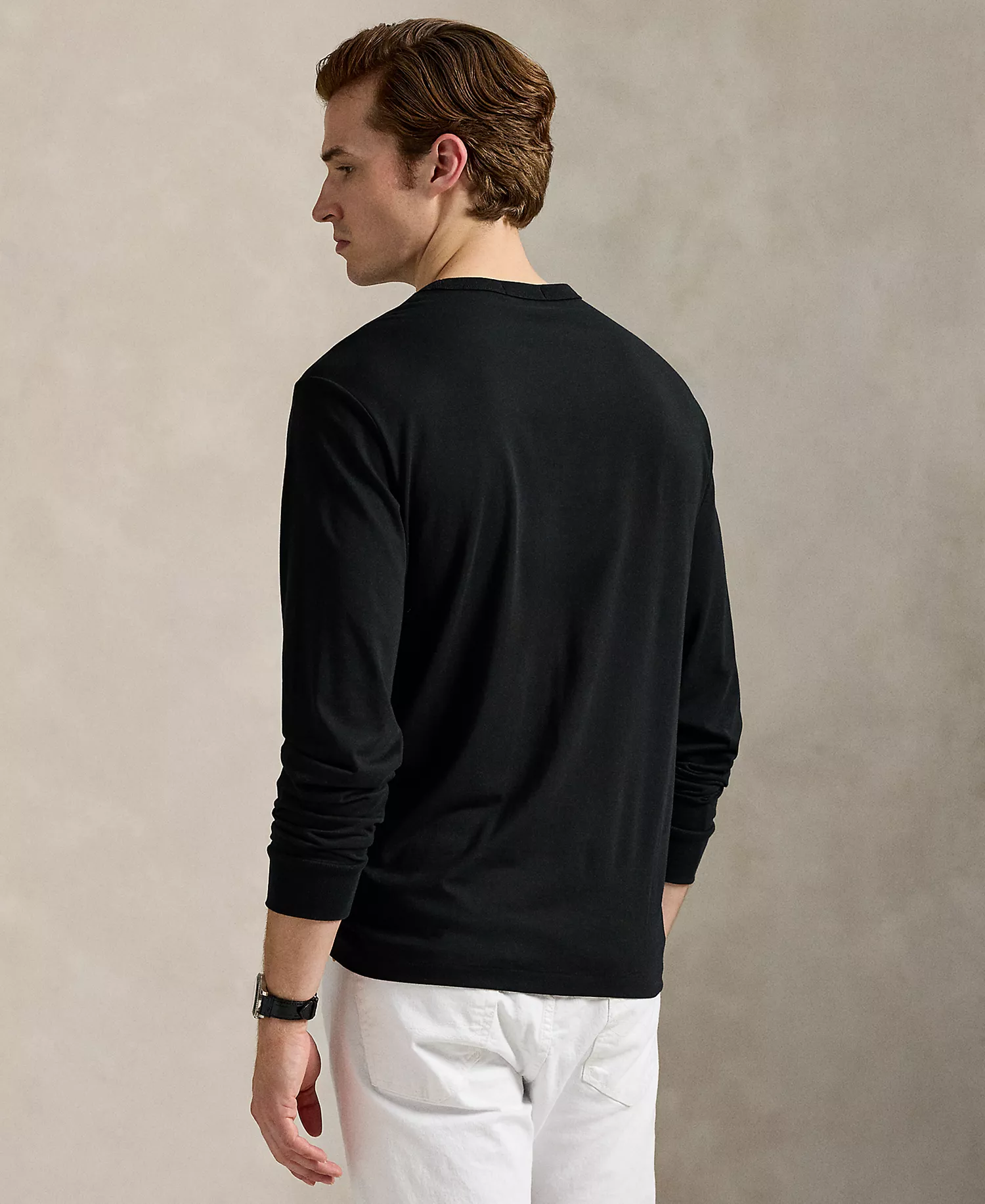 Men's Standard Fit Logo T-Shirt - Polo Black - XS