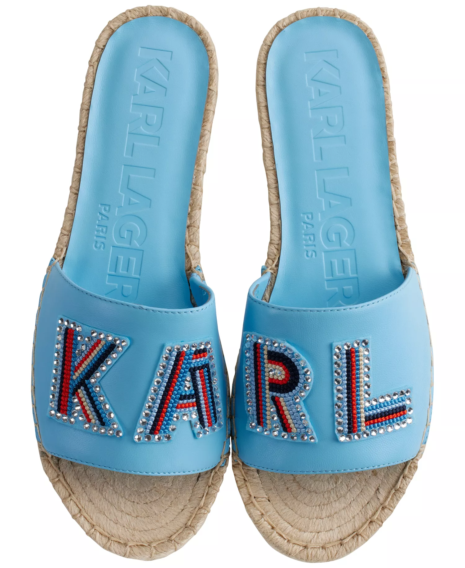 Women's Caine Espadrille Slide Sandals - Baltic Blue - 5.5M
