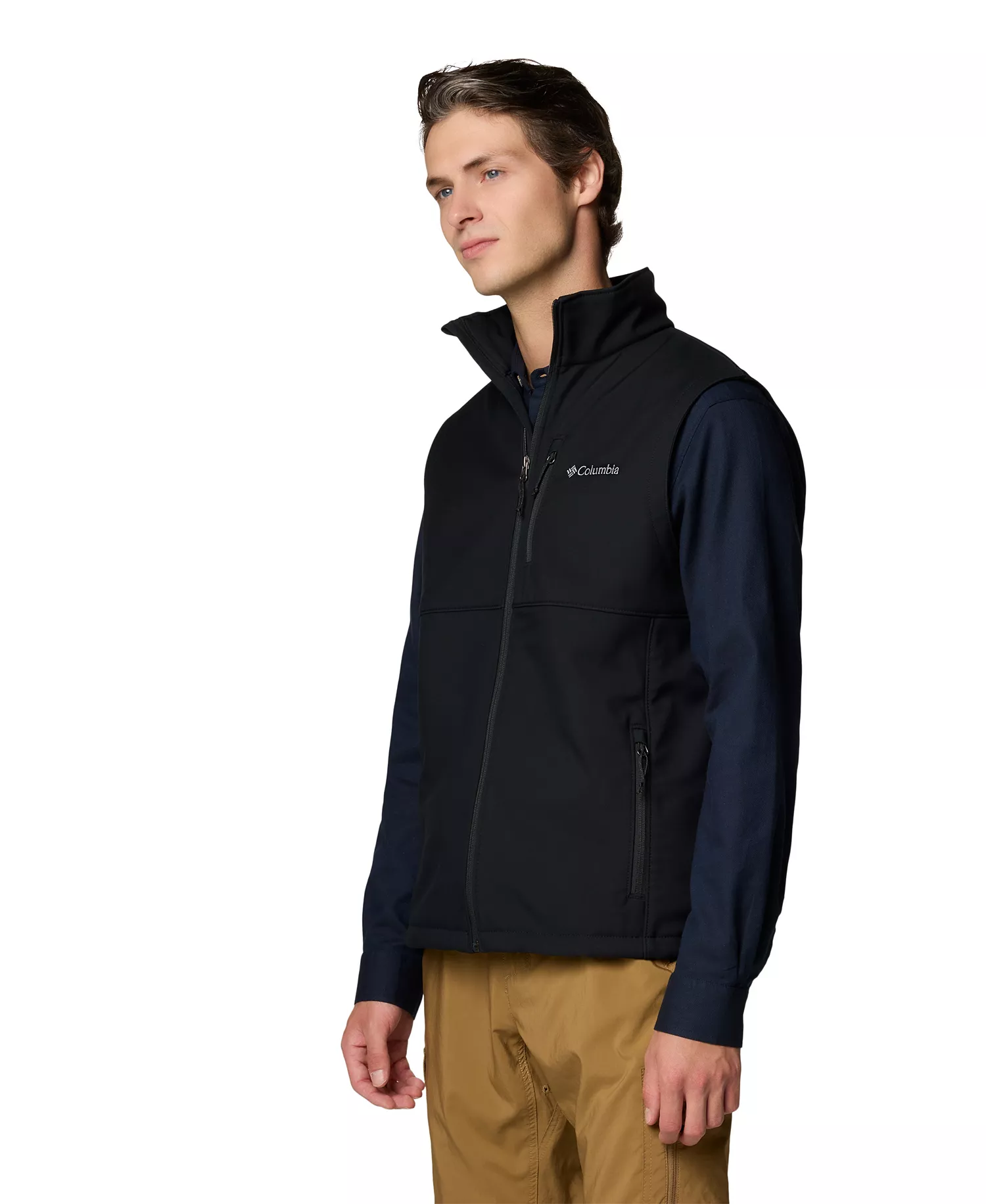 Men's Ascender II Softshell Vest - Black - L