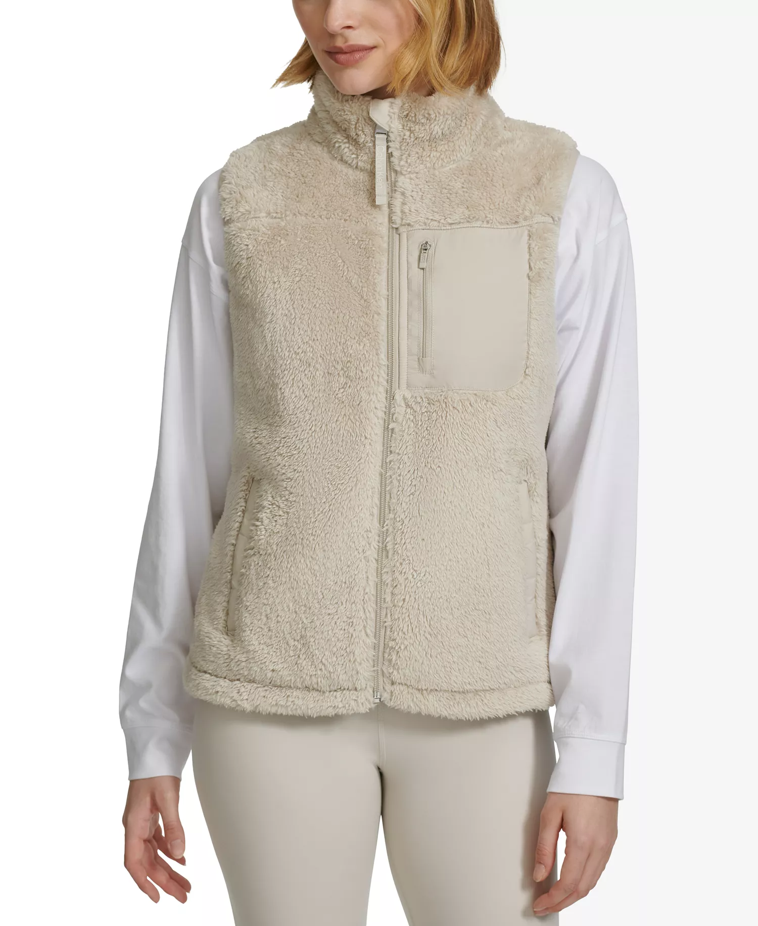 Performance Women's Sherpa Vest - Porcini - L