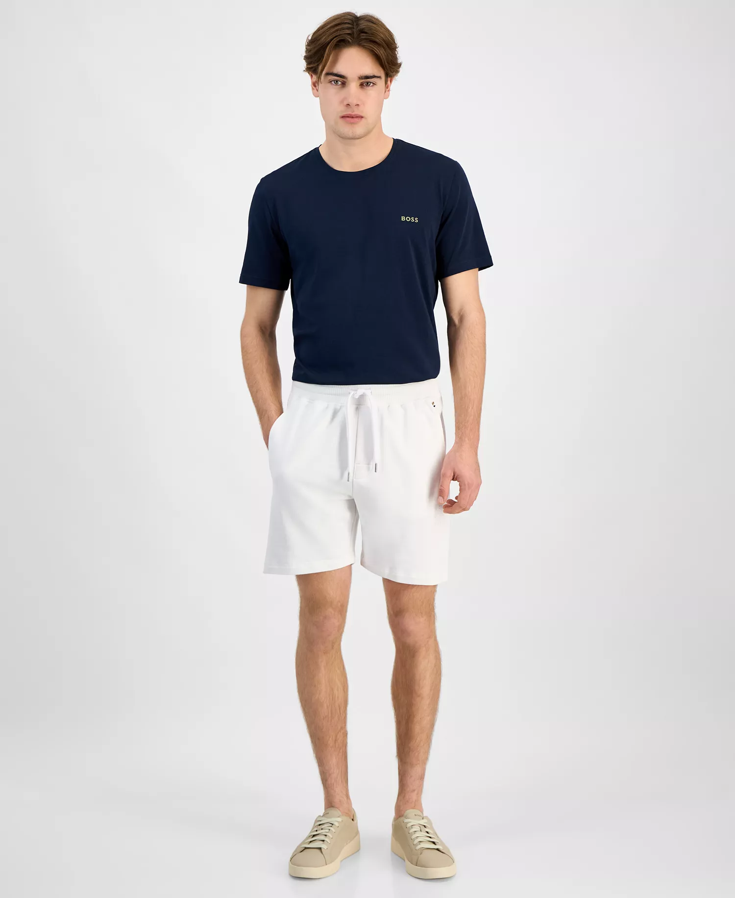 Men's David Shorts - White - L