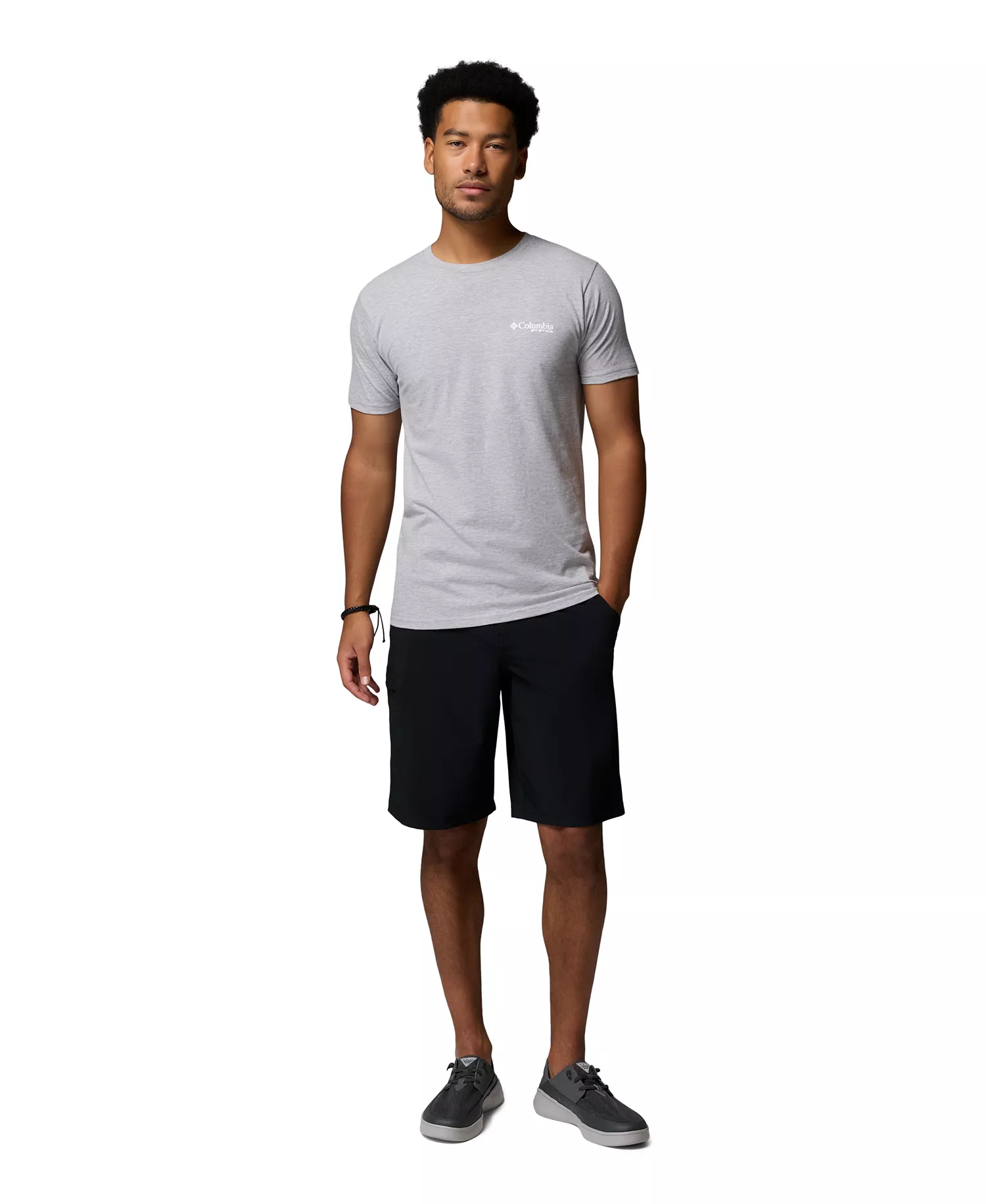 Men's PFG Ferrule Graphic T-Shirt - Gray Heather - L