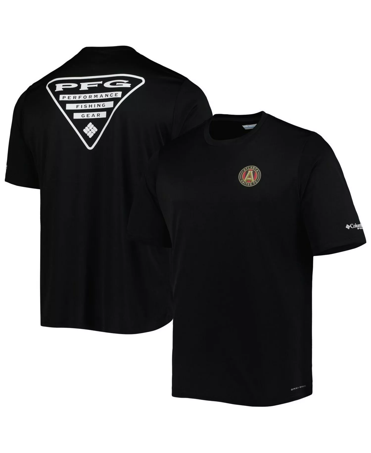 Men's Black Atlanta United FC Terminal Tackle Omni-Shade T-shirt - Black - M