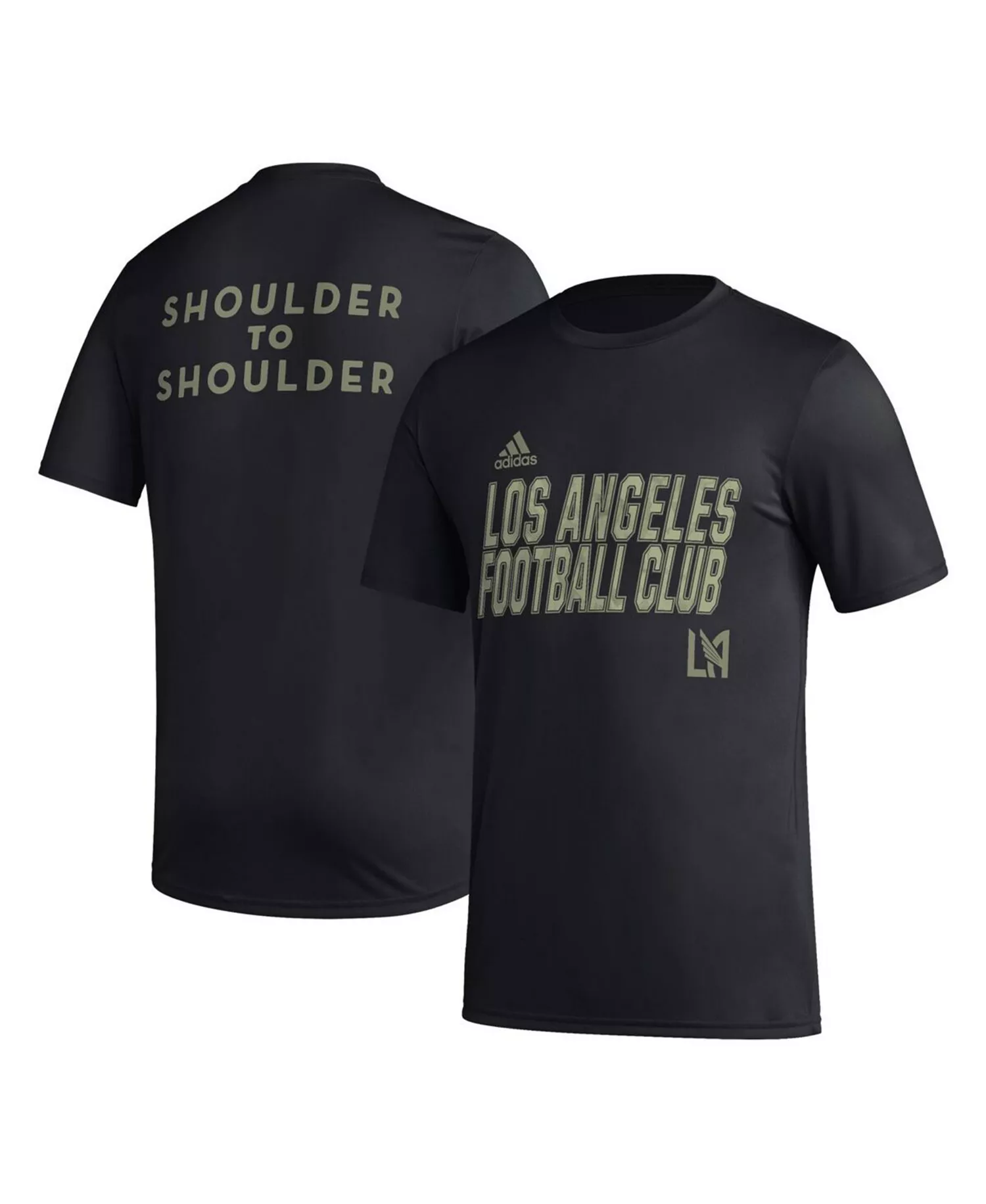 Men's Black LAFC Team Jersey Hook AEROREADY T-shirt - Black - L