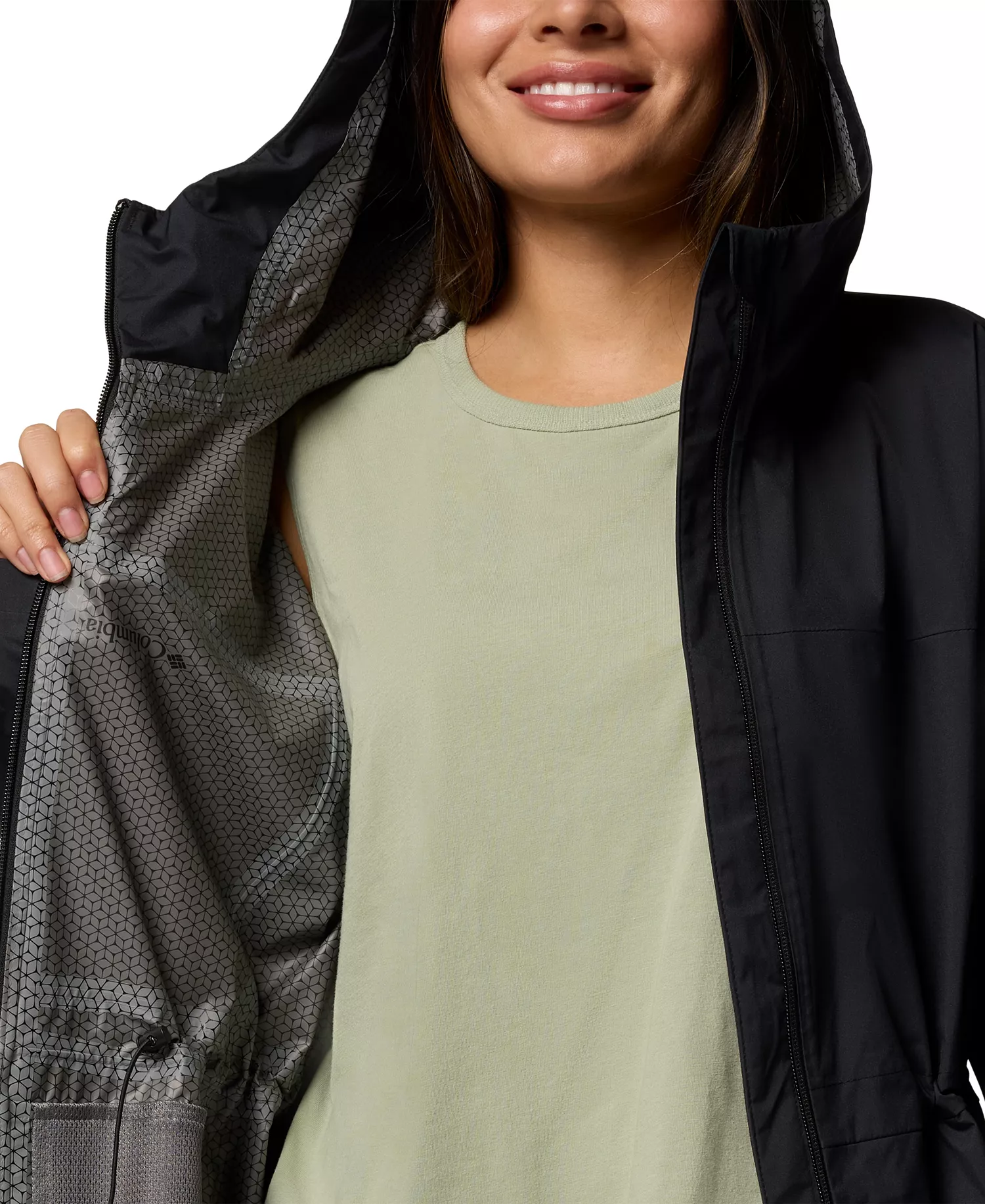 Women's Weekend Adventure II Long Shell Jacket - Black - L