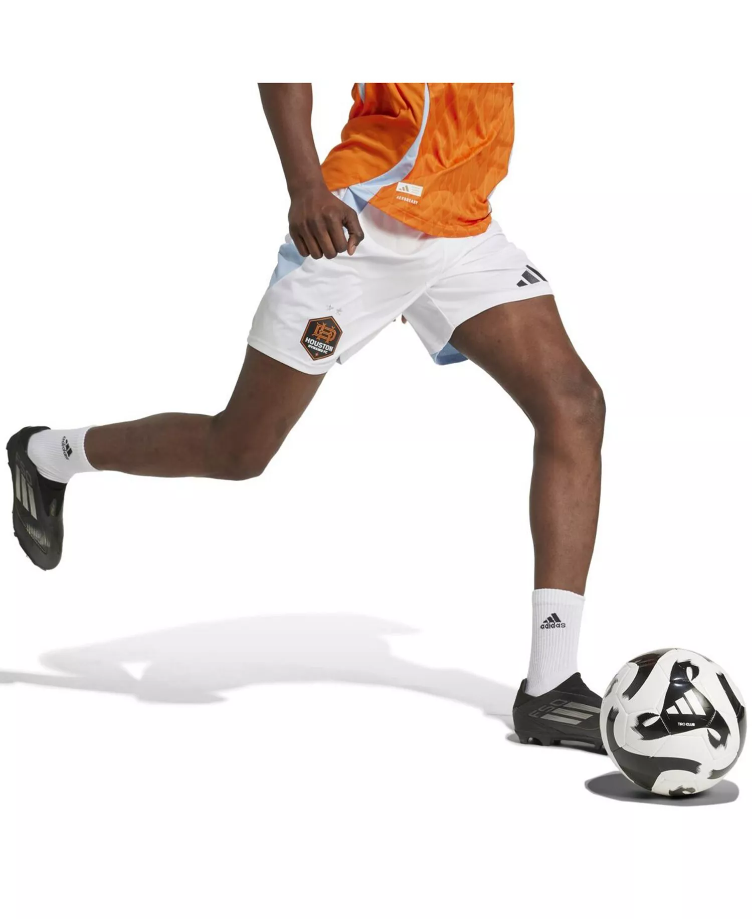 Men's White Houston Dynamo FC Home 2025 Season 20 Authentic Shorts - White - L