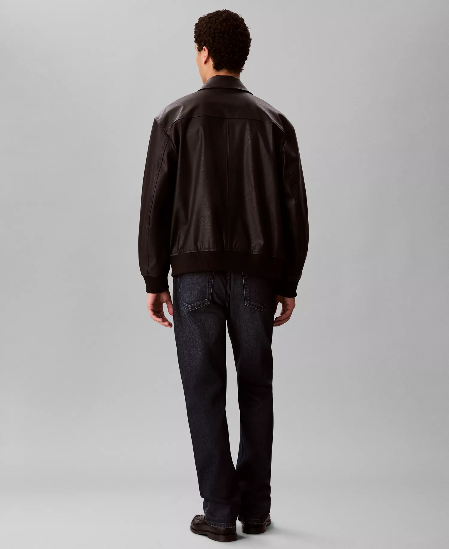 Men's Straight-Fit Stretch Denim Jeans - Klien Blue Black - 30x30