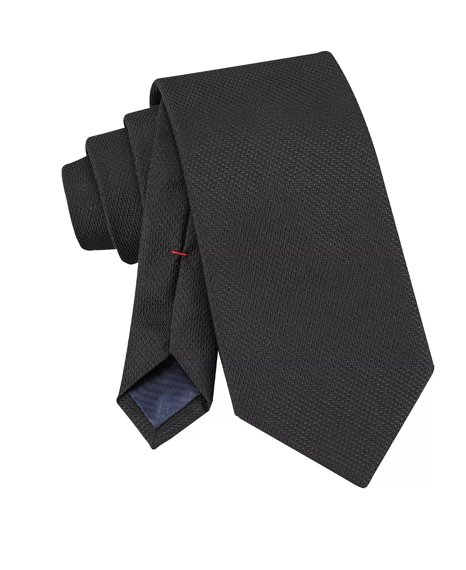 Men's Quinn Solid Classic Tie - Black - ONE SIZE