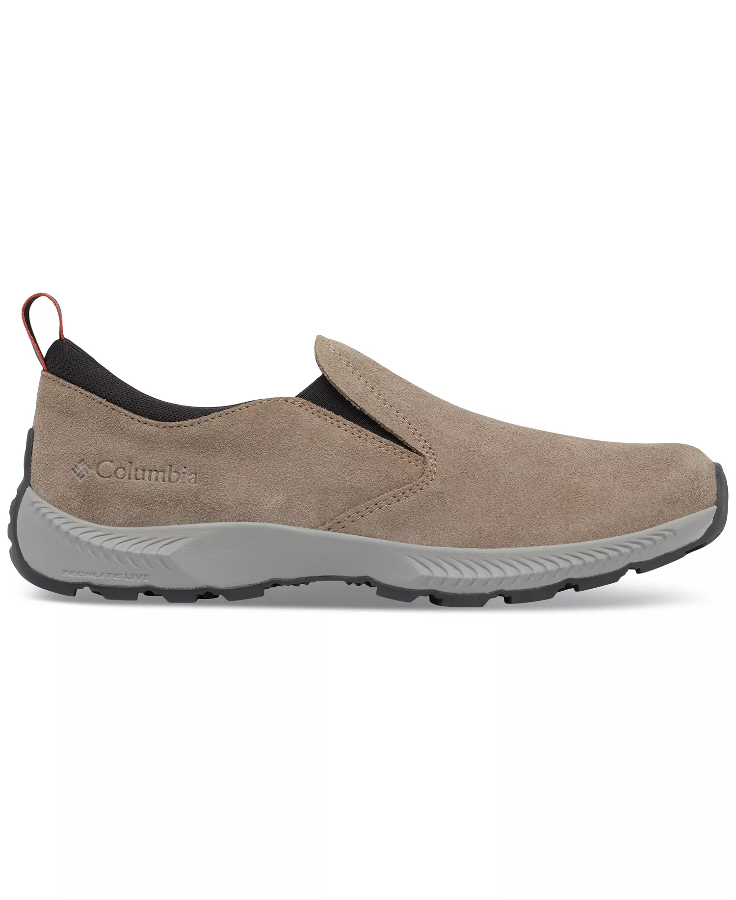 Men's Landroamer Slip-On Camper Shoes - Mud, Warp Red - 7M
