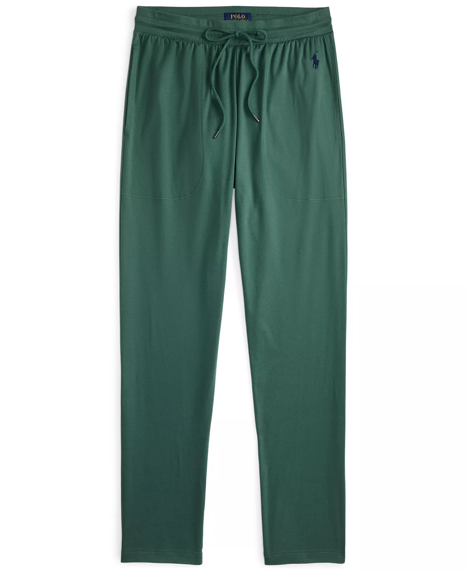 Men's Regular-Fit Pajama Pants - Washed Forest/Cruise Navy Polo Player - L