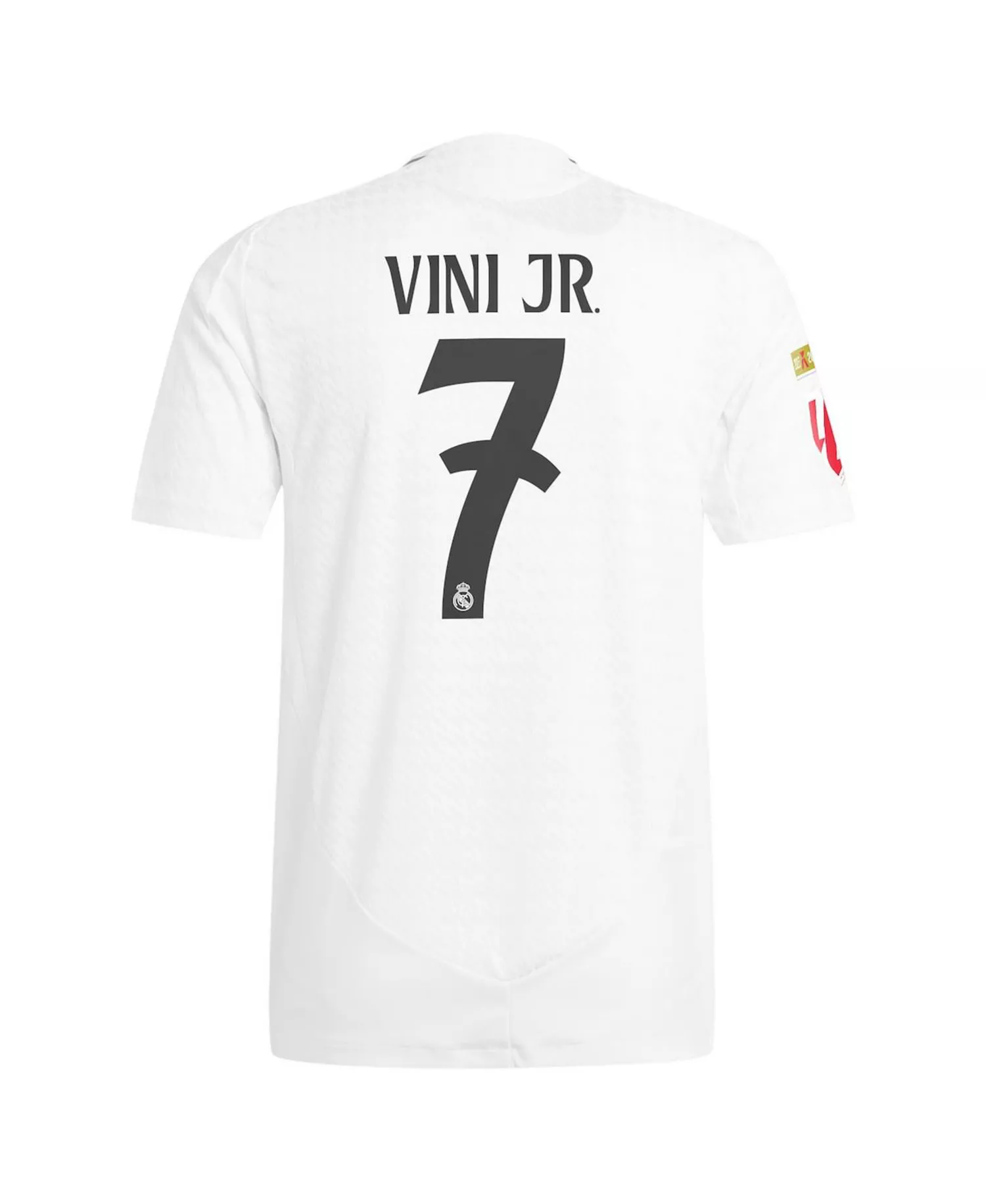 Men's Vini Jr. White Real Madrid 2024/25 Home Authentic Player Jersey - White - 2XL