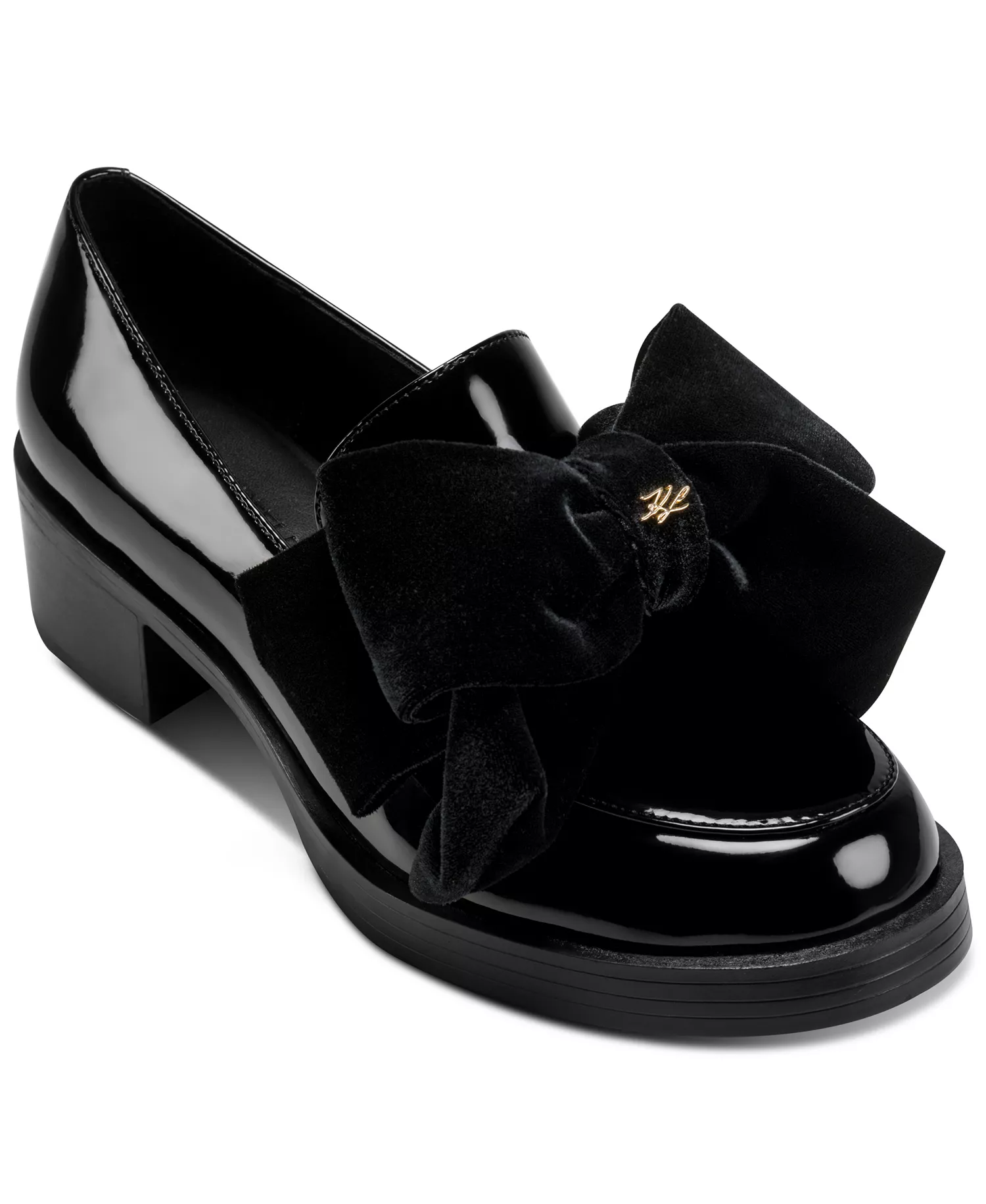 Women's Camilia Bow Loafers - Black - 5M