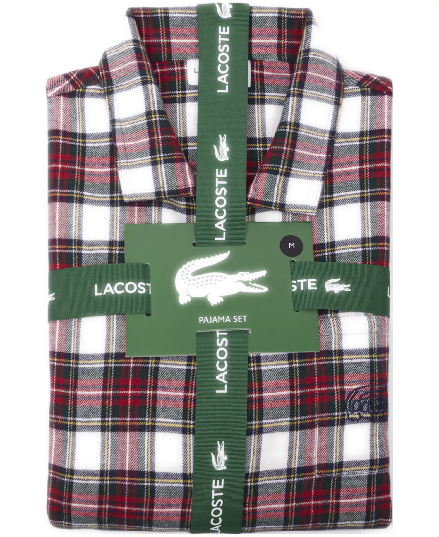 Men's 2-Piece Flannel Top and Pajama Set - Ladybird/Multi - L