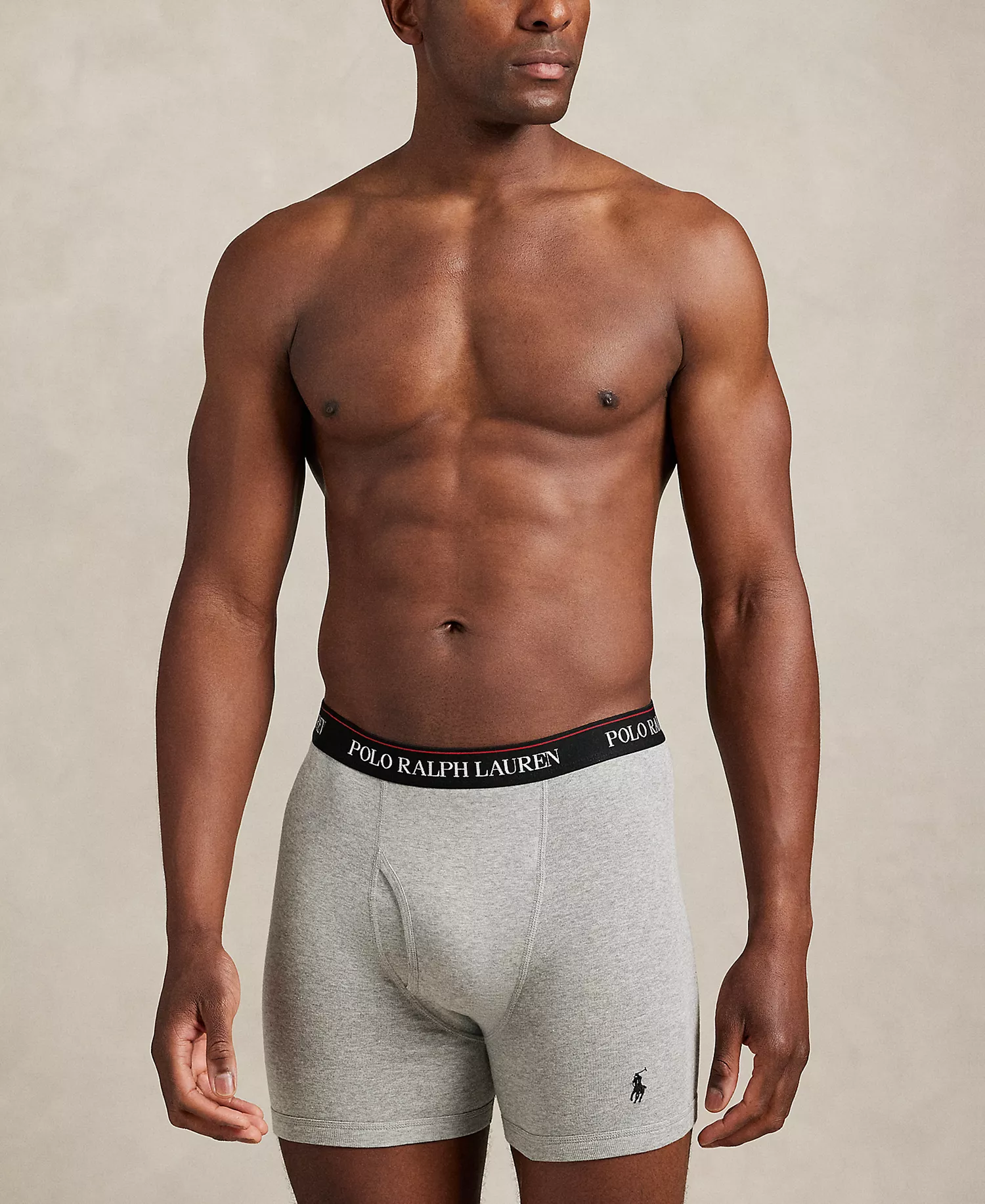 Men's 5-Pack Classic Boxer Brief Set - Andover Heather/Polo Black/Snoflake Fairisle/Red/Heritage Royal - L