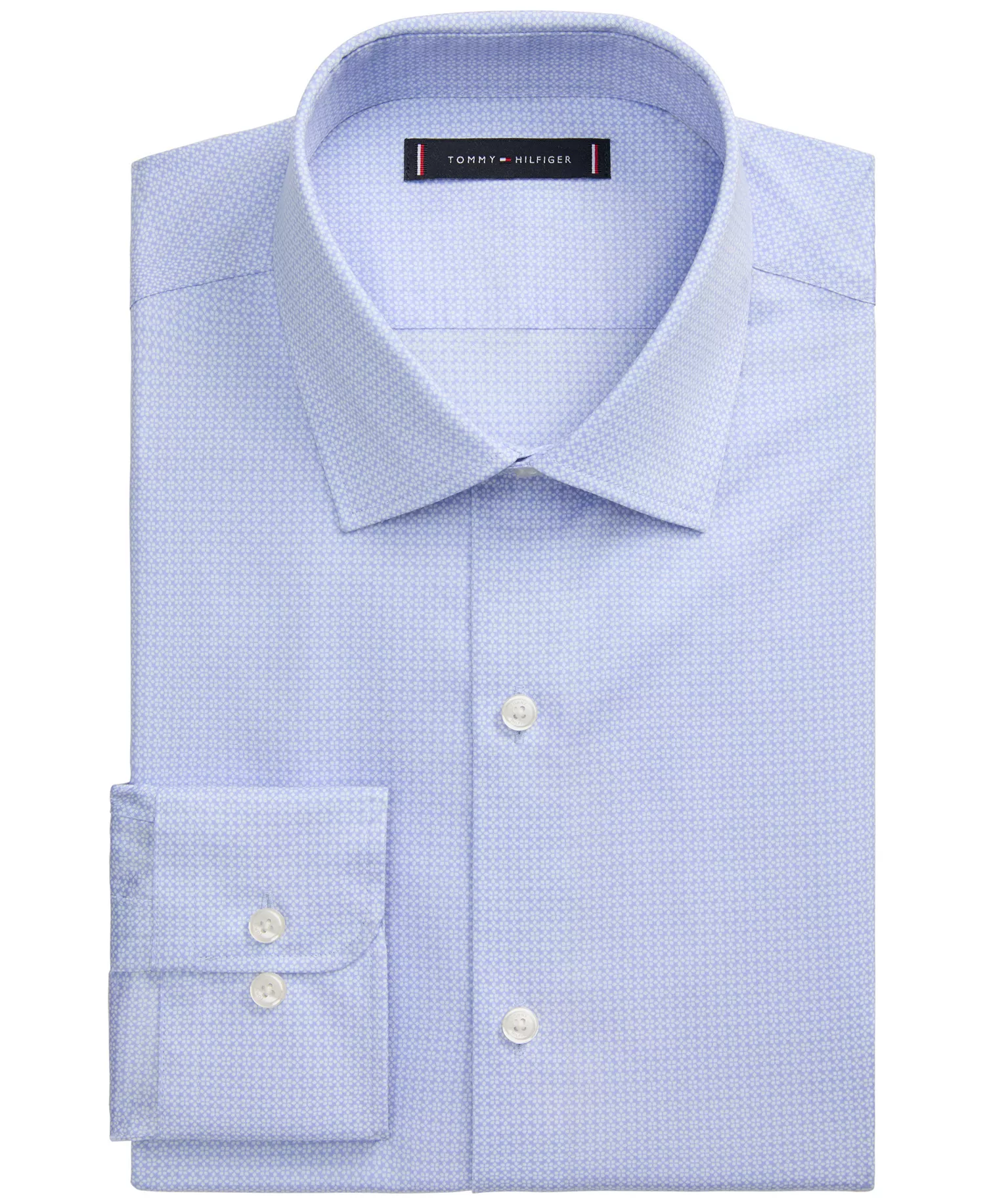 Men's Long-Sleeve Dress Shirt - Blue - 14.5 32/33