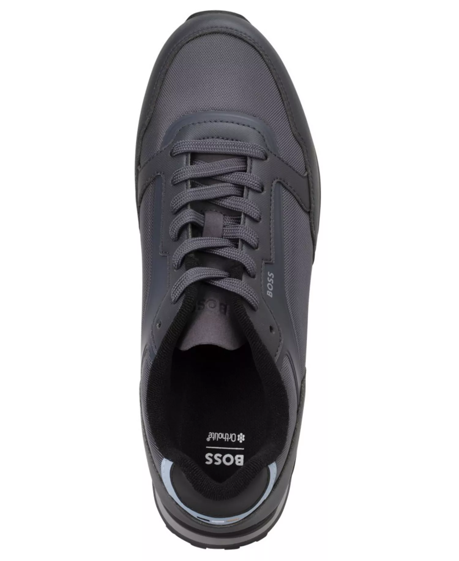 Men's Parkour Run Round-Toe Sneakers - Dark Gray - 12M