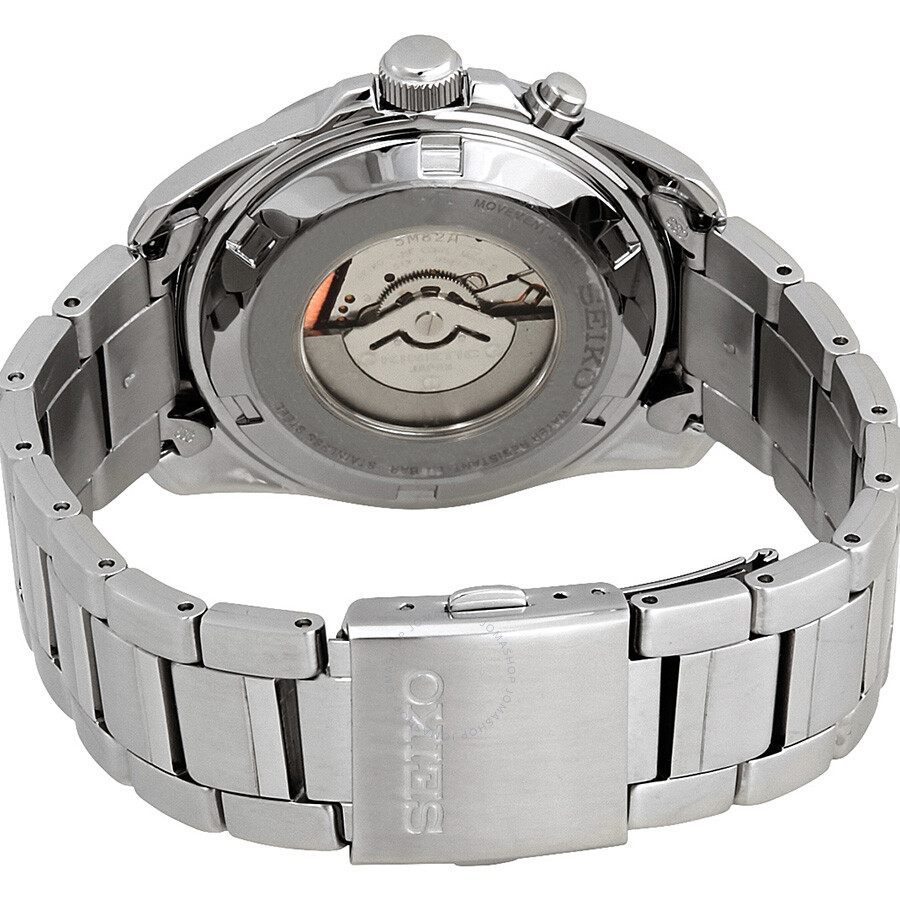 Seiko Kinetic Blue Dial Stainless Steel Men's Watch