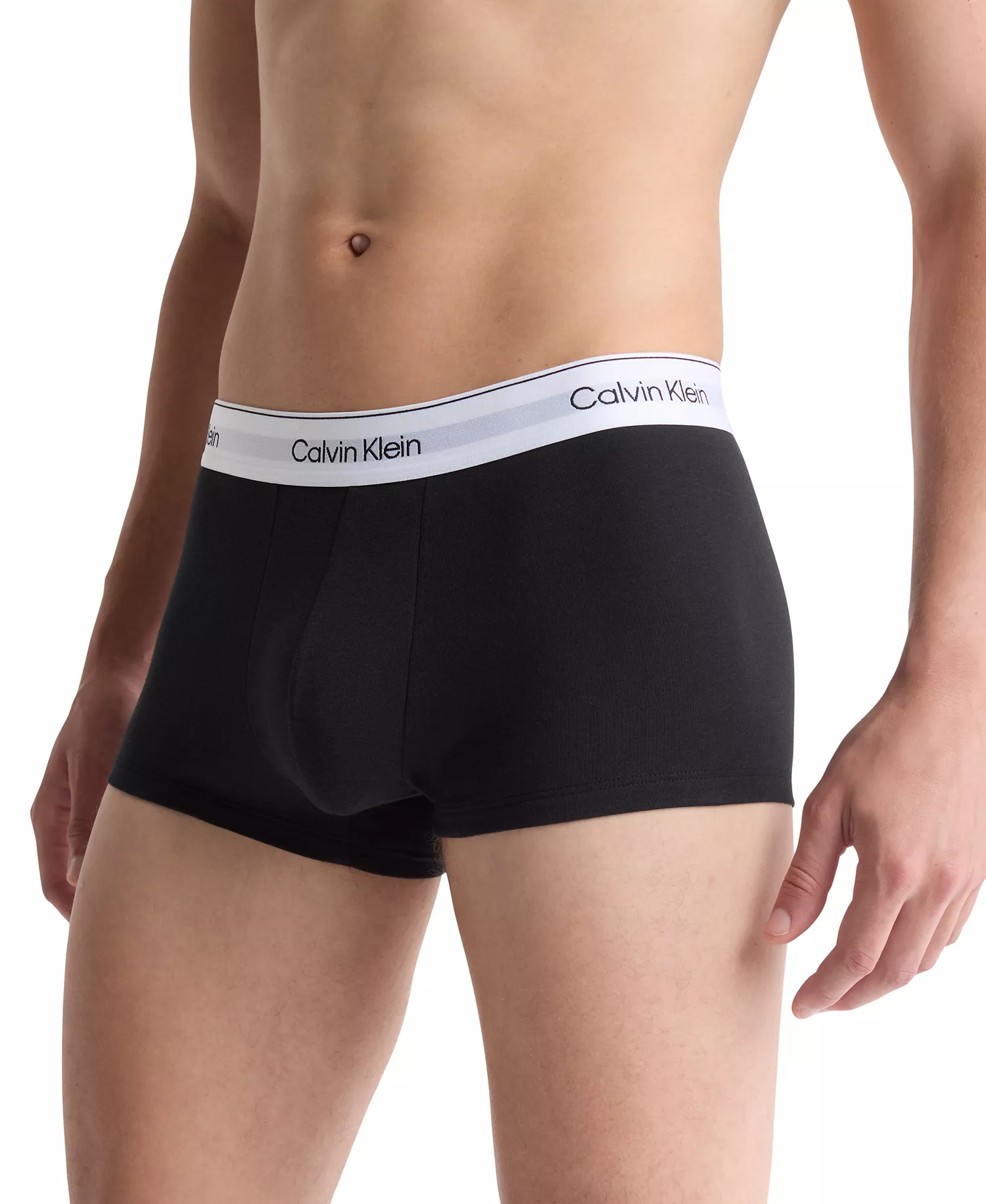 Men's 3-Pack Icon Stretch Low Rise Trunks - Black - L