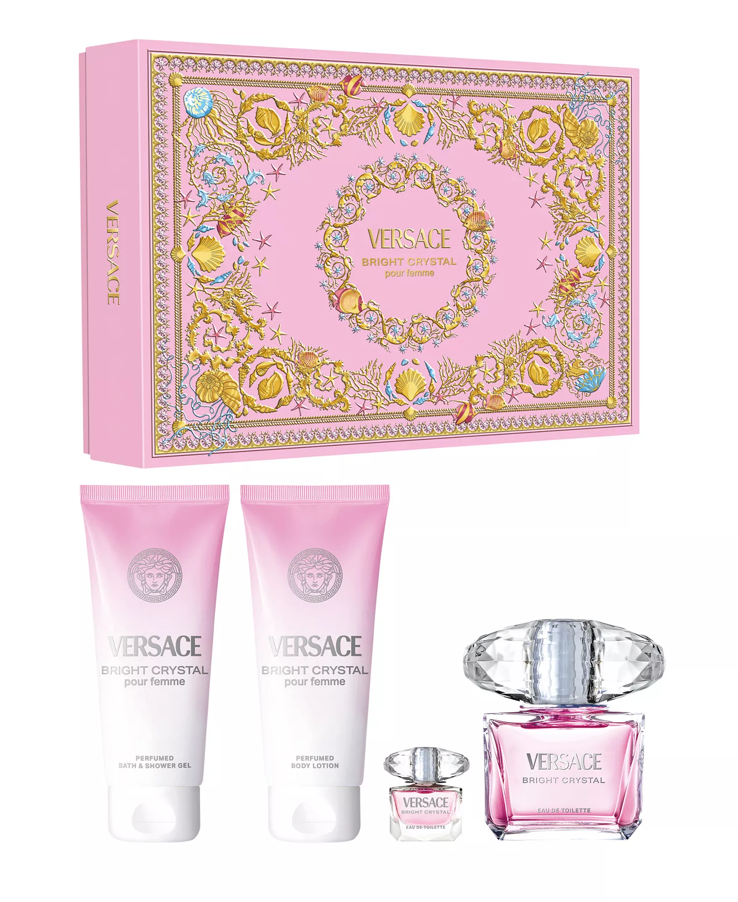 4-Pc. Bright Crystal Eau De Toilette Gift Set - No Color - No Size